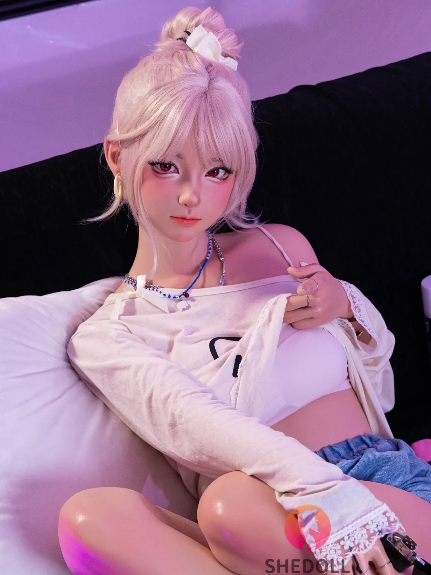 F6101—158cm\/5ft2-47kg C Cup Asian ROS Silicone Sex Doll | SHEDOLL view 7