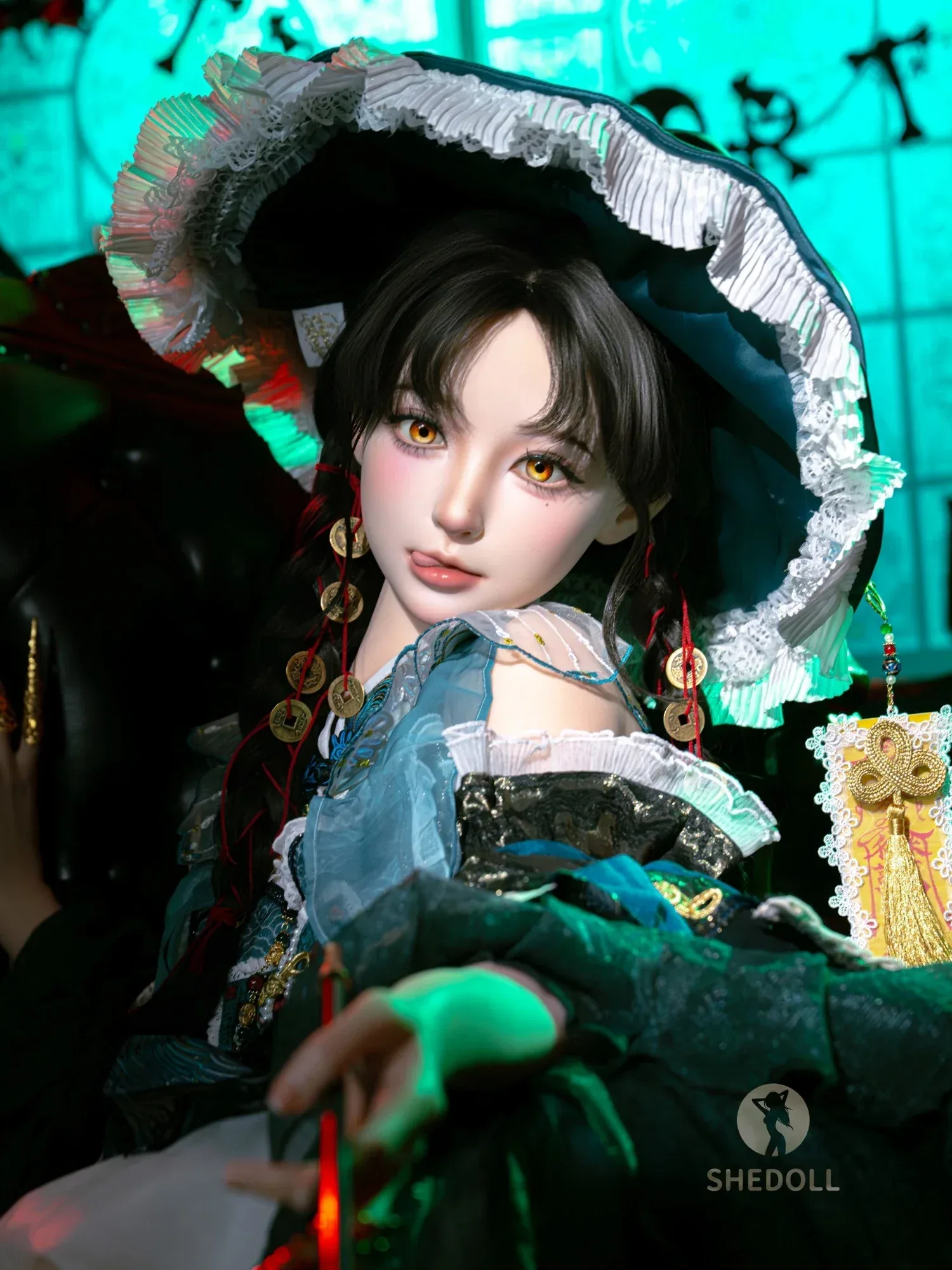 F6205—160cm\/5.3ft-43kg C Cup Asian ROS Silicone Sex Doll Halloween - SHEDOLL view 12