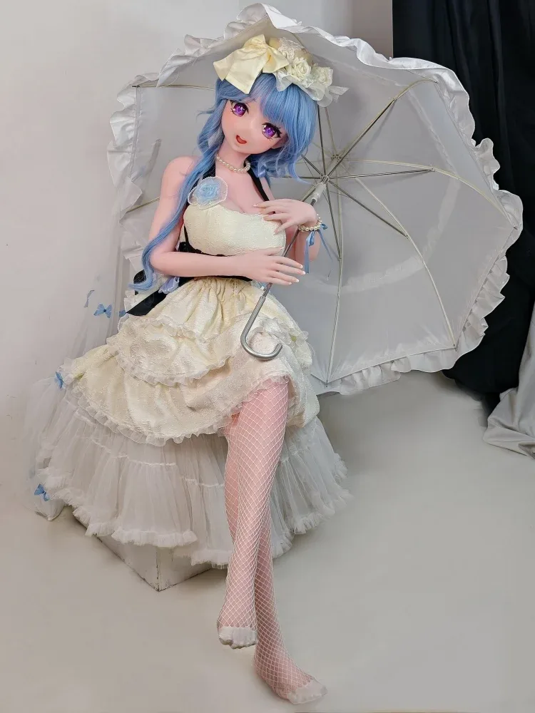 F5570-150cm\/5ft-27.5kg Cute Anime Doll Sex Toy - Hyper-Realistic Cartoon Style Sexdoll Hentai | Elsa Babe view 10