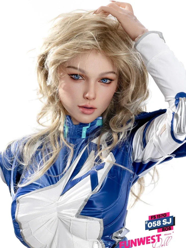 F8617-157cm(5.2ft)- 92.6lbs G Cup ROS Realistic Skin Texture Silicone Sex Doll｜Fun West Doll