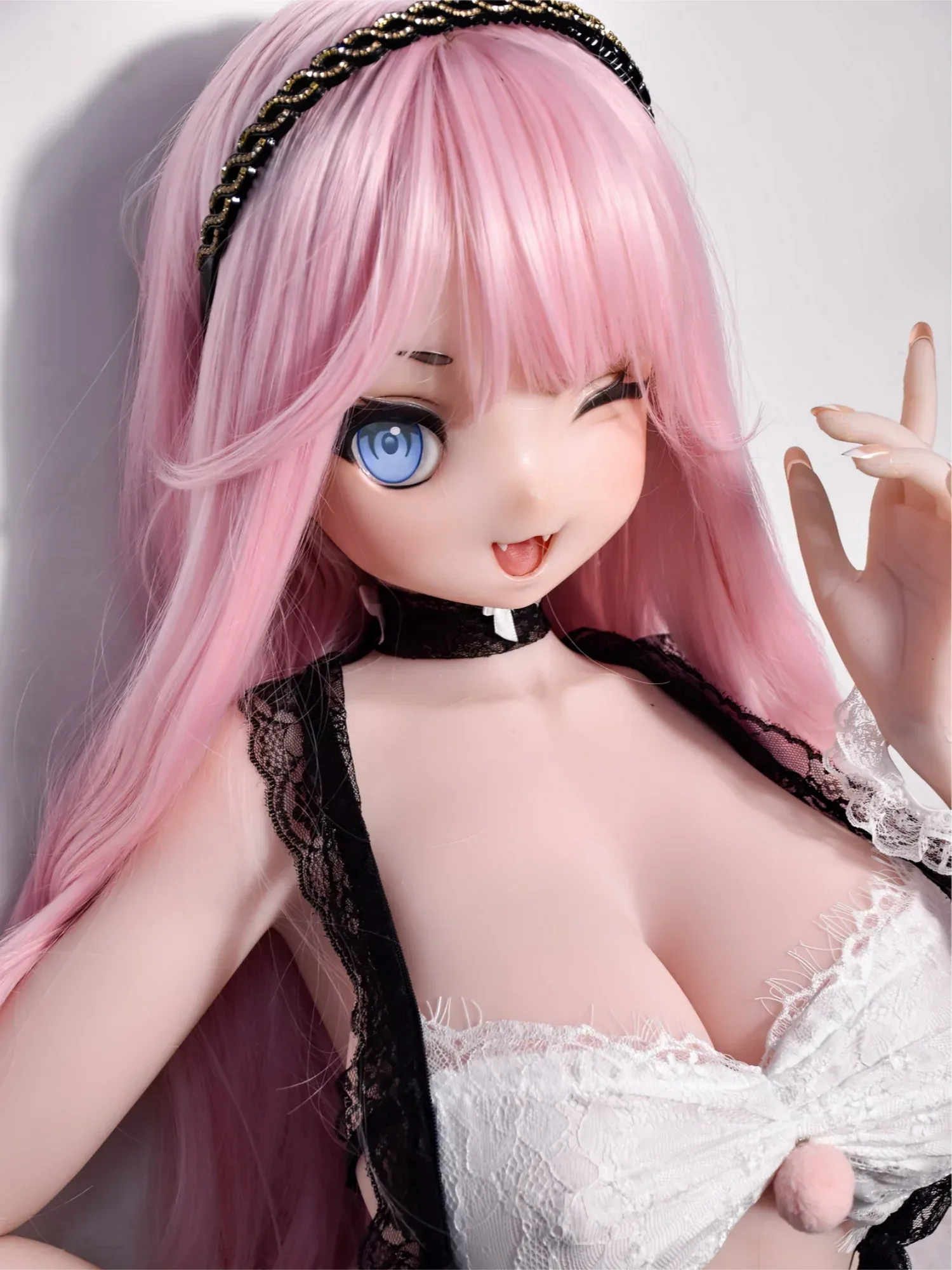 F9278-150cm\/5ft-27.5kg Silicone Head Anime naked dolls | Elsa Babe view 7