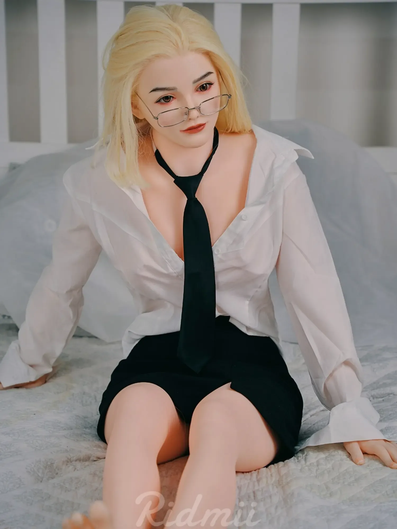 F8531-165cm\/36kg  Silicone Head TPE Body Full Size Adult Sex Doll Alma| Ridmii
