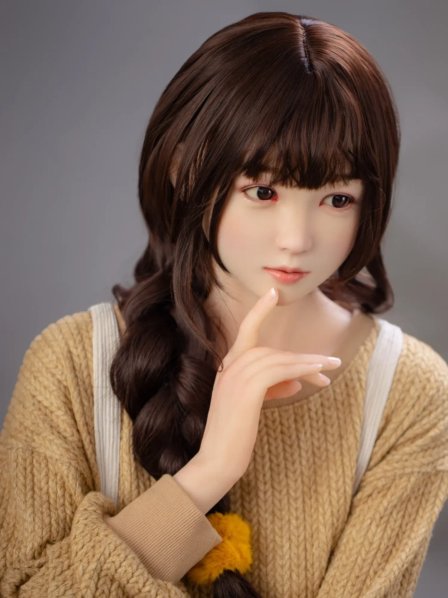F4702-160cm(5.3ft)-34kg 2.0 B Cup Mini Asian Chinese Silicone Head Sex Doll｜Bezlya Doll view 6