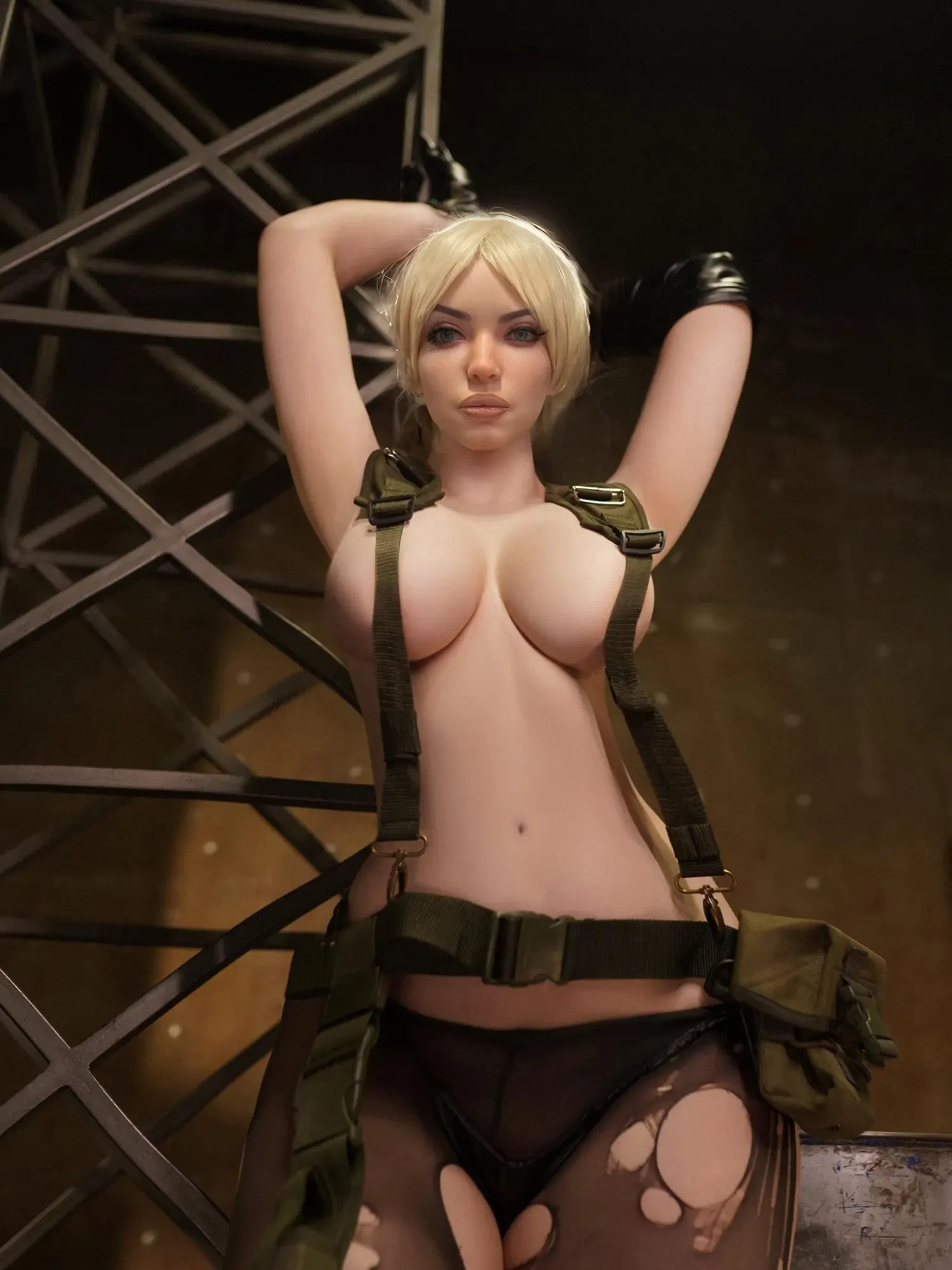 F9005-164cm(5.4ft) 36kg D Cup Silicone Cosplay Celebrity Sex Doll丨Rosretty Doll view 3