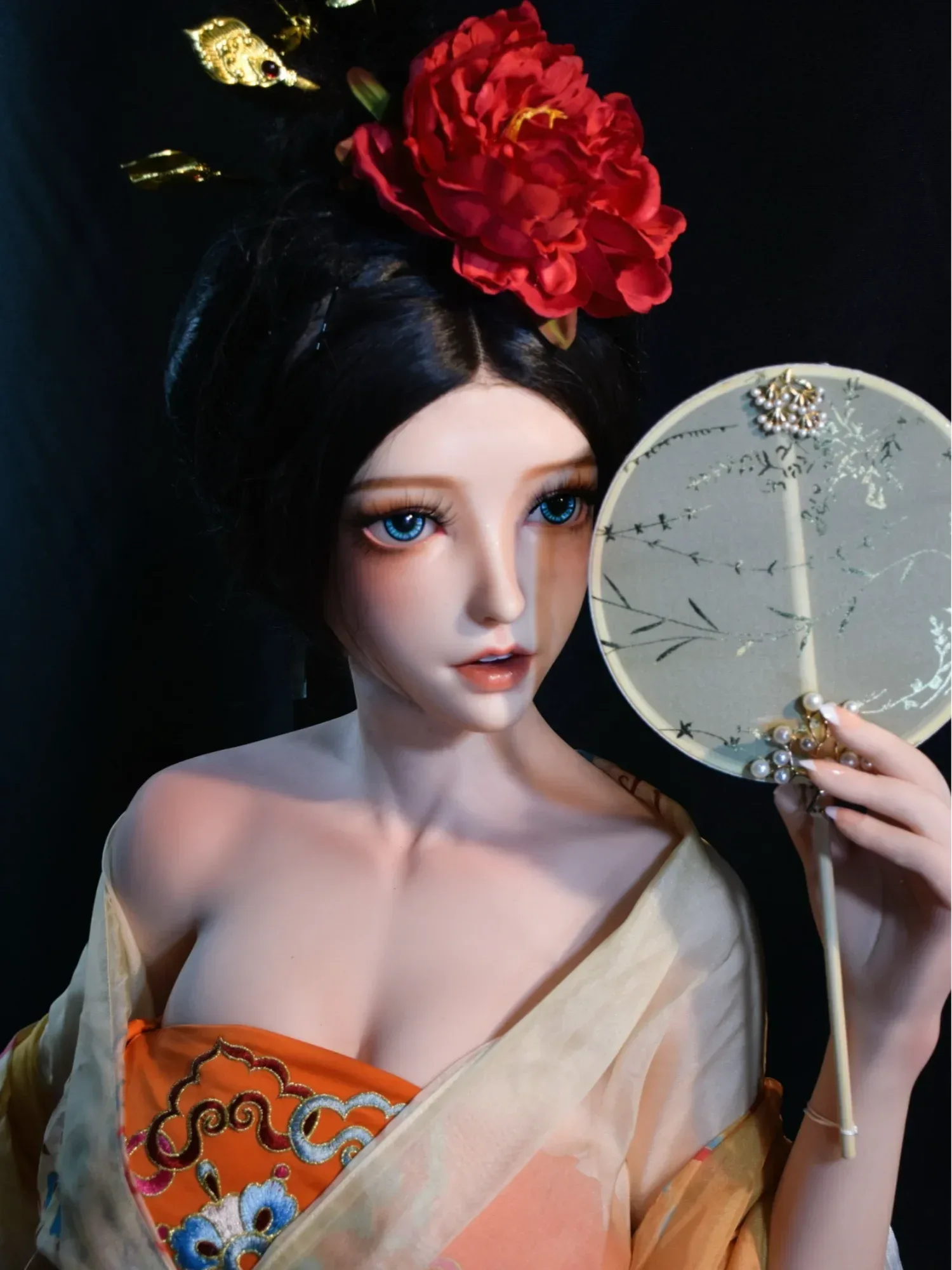 F4659-150cm\/5ft Full Silicone Sexy Anime Woman Brunette Chinese Sex Doll Review | Elsa Babe view 4