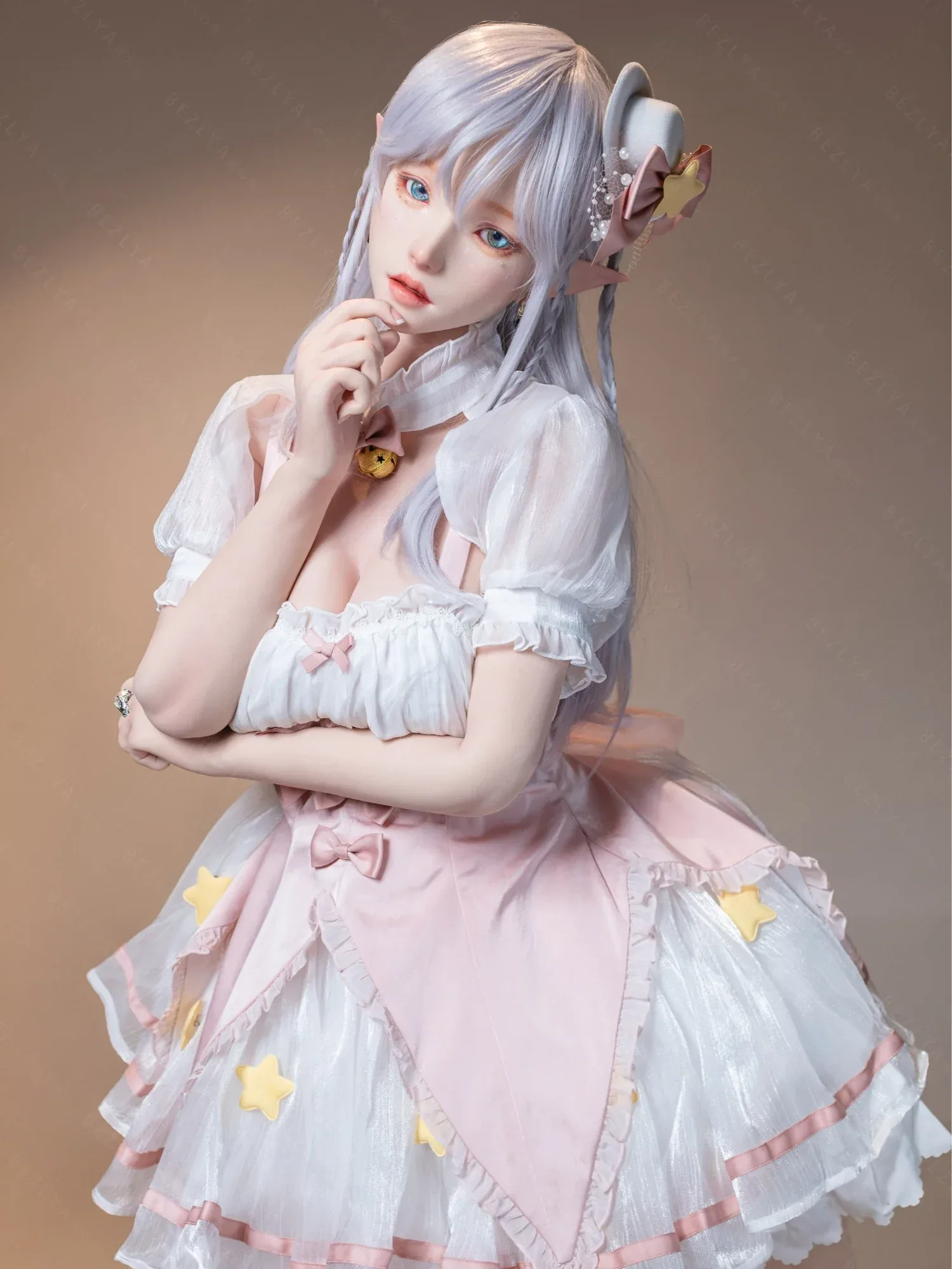 F7155-155Mcm(5.1ft)-38kg 2.2cf E Cup Mini ROS Silicone Asian Anime celebrity Sex Doll｜AITIA Doll