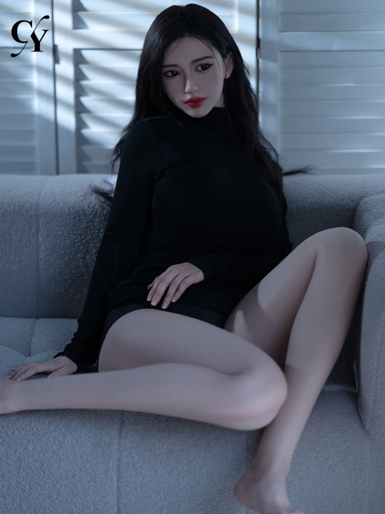 F5806—167cm\/5ft5-37kg D Cup Asian Silicone Head Realistic Sex Doll | TOP-CYDOLL view 10