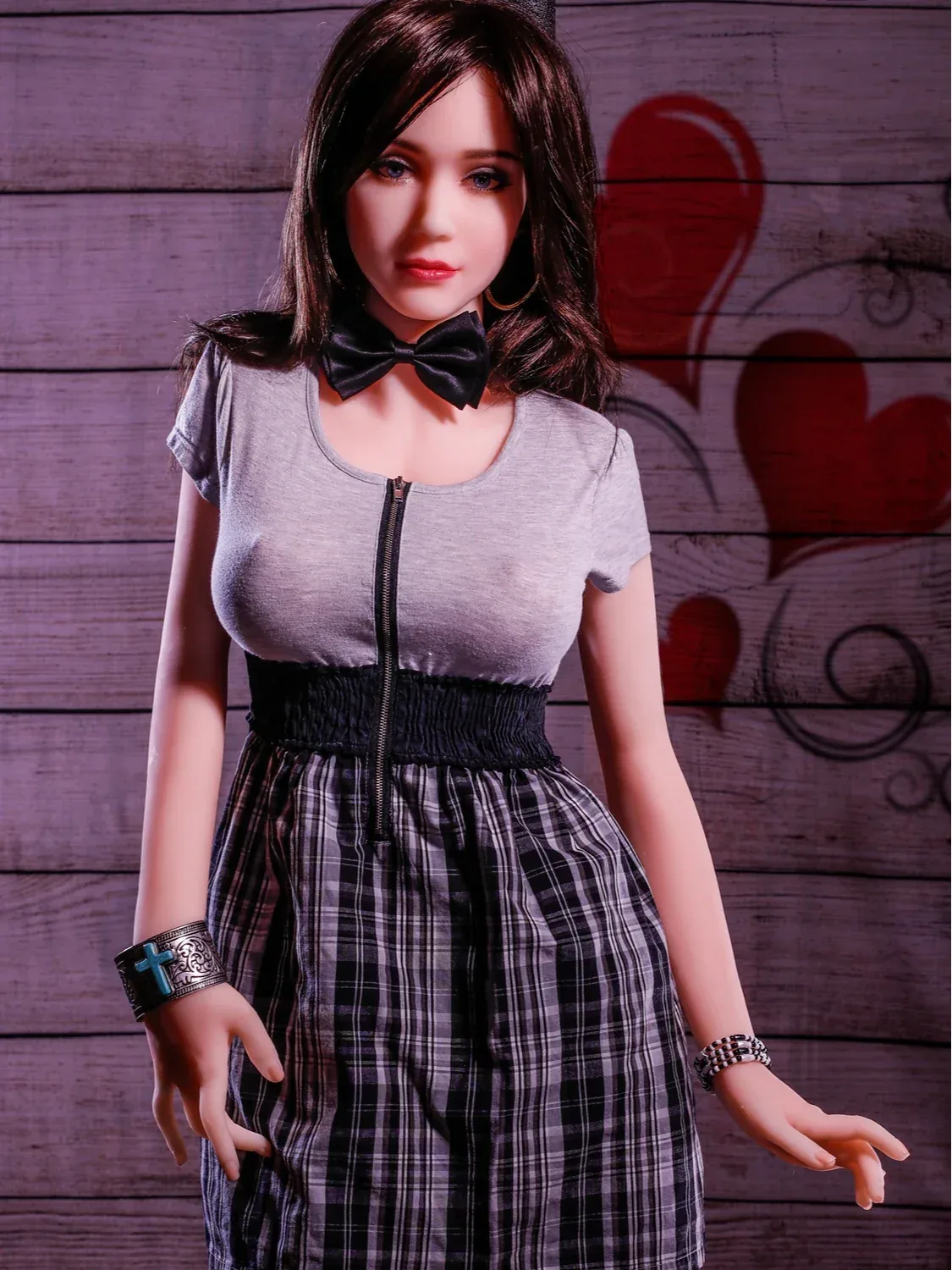 F3841-161cm\/5ft3 F Cup Innocent Pure Big Eyes TPE Sex Doll | HR Doll view 2