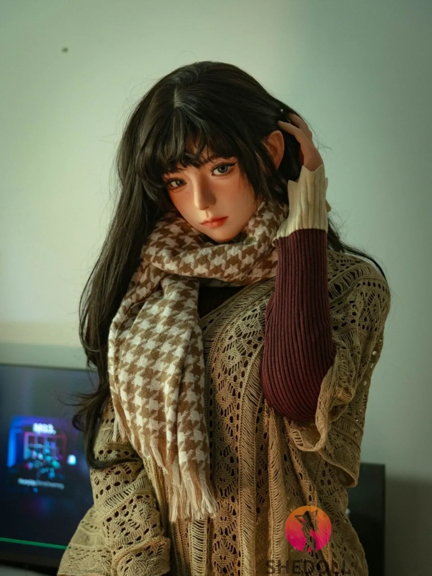 F6092—170cm\/5ft6-48kg E Cup Asian ROS Silicone Head TPE Body Sex Doll | SHEDOLL view 9