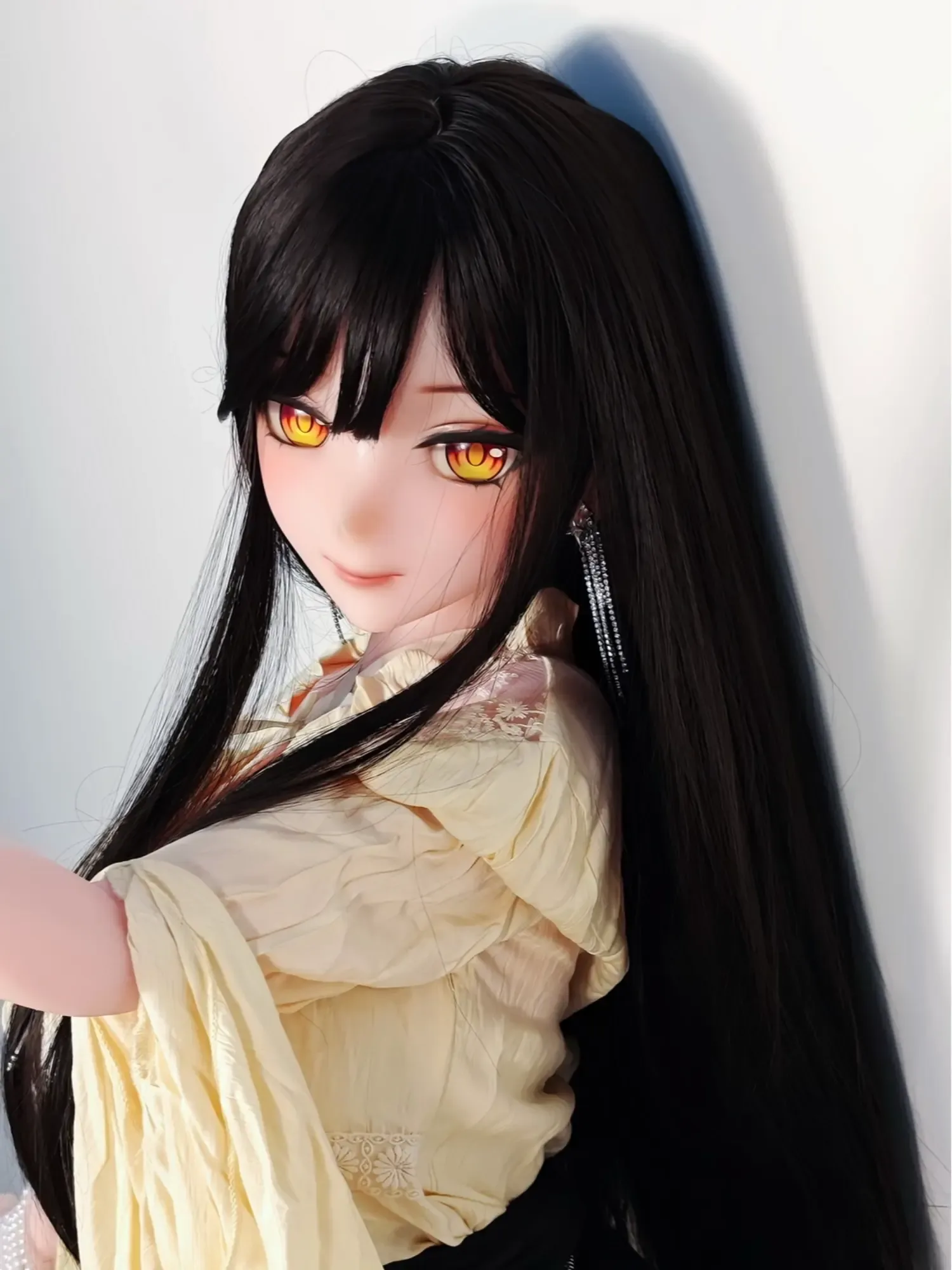 F8500-150cm\/5ft-27.5kg Silicone Head Anime Life Sized Sex Hentai doll | Elsa Babe view 11