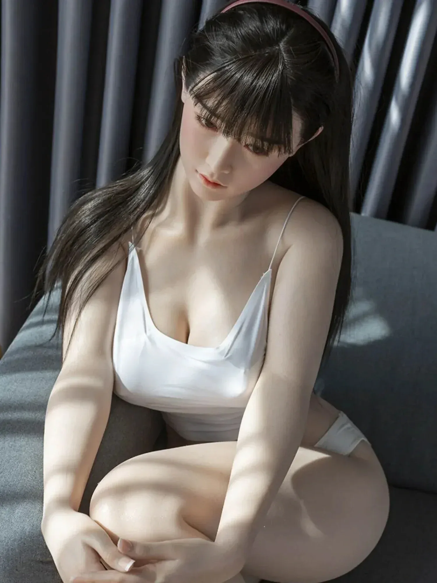 F3652-160cm\/5ft3(32kg) Doris Arnold D Cup Silicone Pure Sexy Chinese Girl Sex Doll | CST Doll view 2