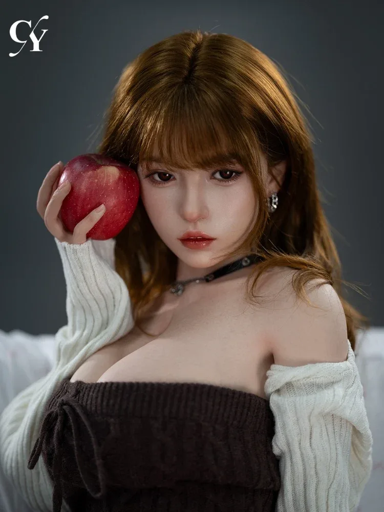 F7673—157cm\/5ft2-34kg D Cup Silicone Asian Realistic Sex Doll with ROS Head | TOP-CYDOLL