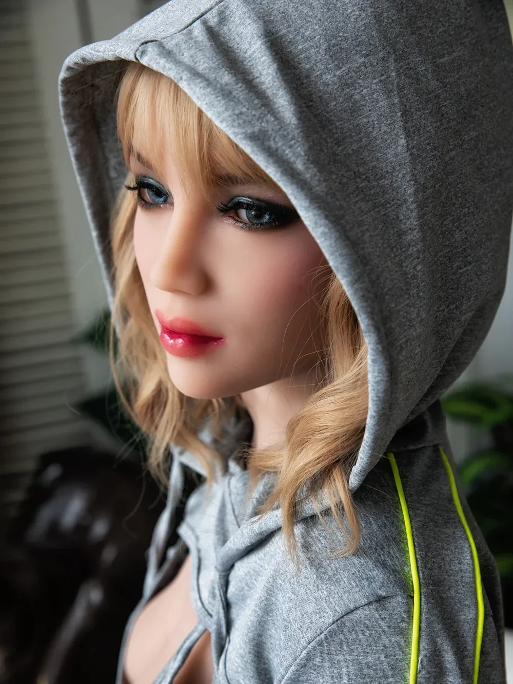 F3820-158cm\/5ft2 B Cup Red Lips TPE Sex Doll | HR Doll view 2