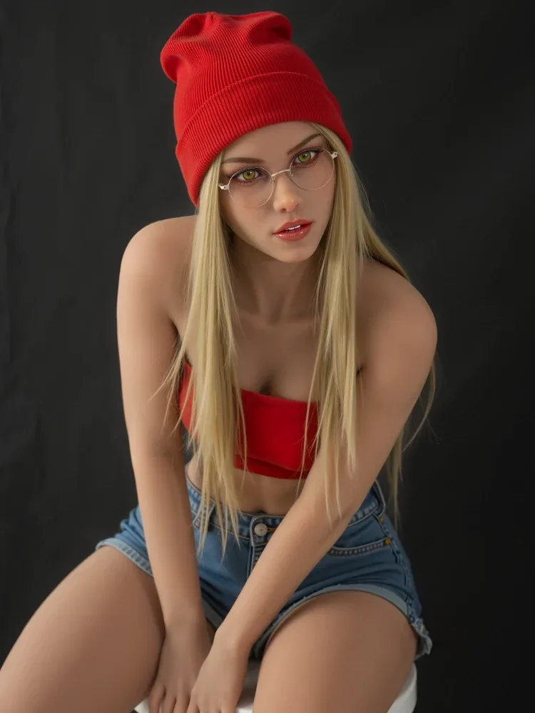 F5413-151cm(4ft11)-37kg F Cup Blonde TPE real sex robot Sex Doll | Aibei Doll view 5