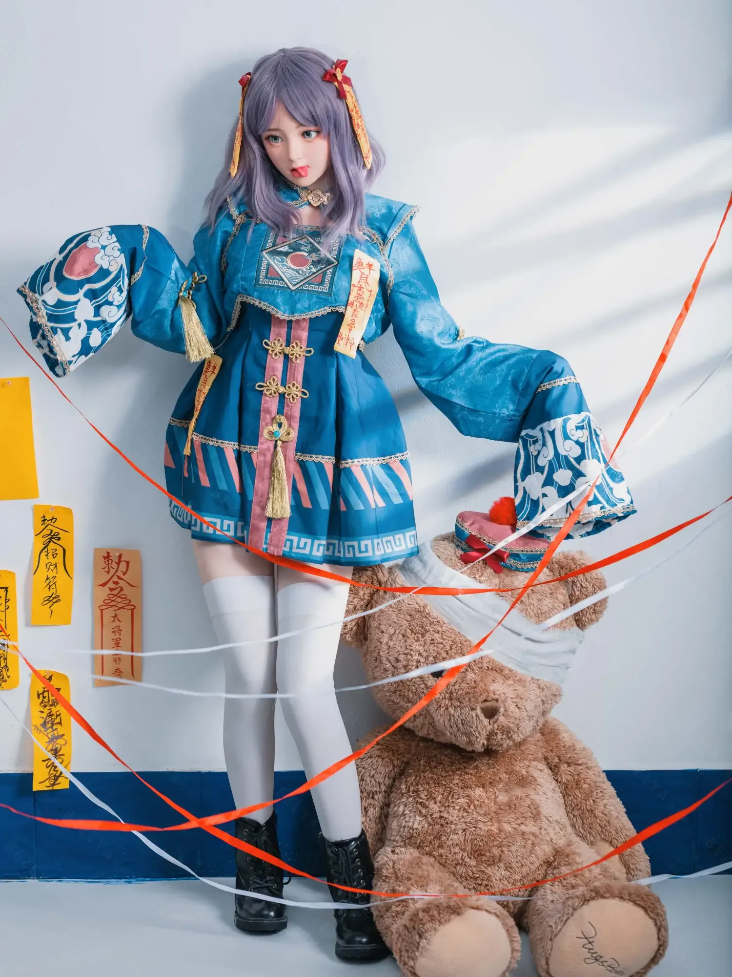 F4766-160cm(5.3ft)-34kg 2.2 B Cup Mini Asian Real Silicone ROS Chinese Sex Doll|Bezlya Doll view 5