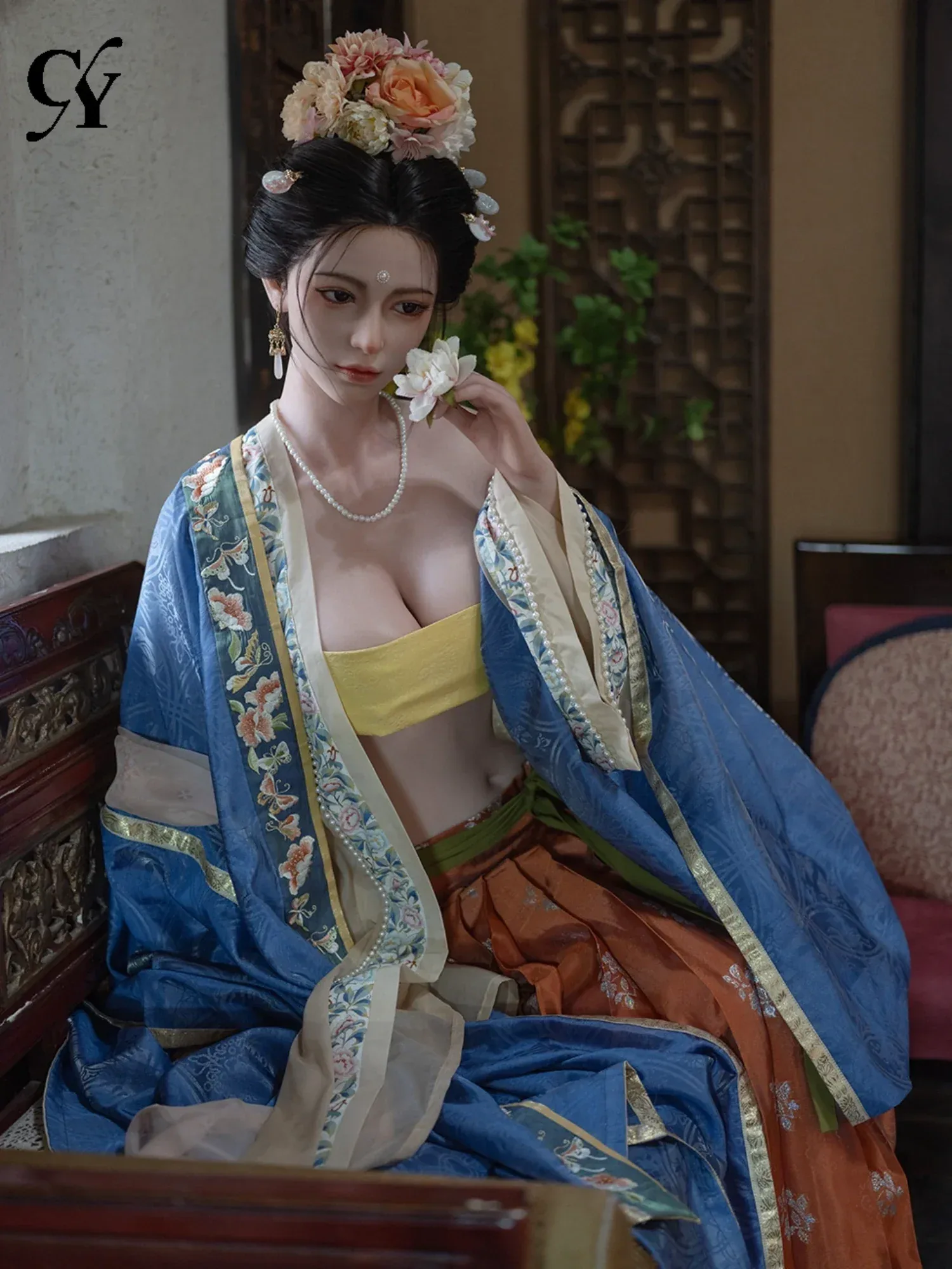 F5810—167cm\/5ft5-37kg D Cup Asian Silicone Realistic Sex Doll  | TOP-CYDOLL view 9