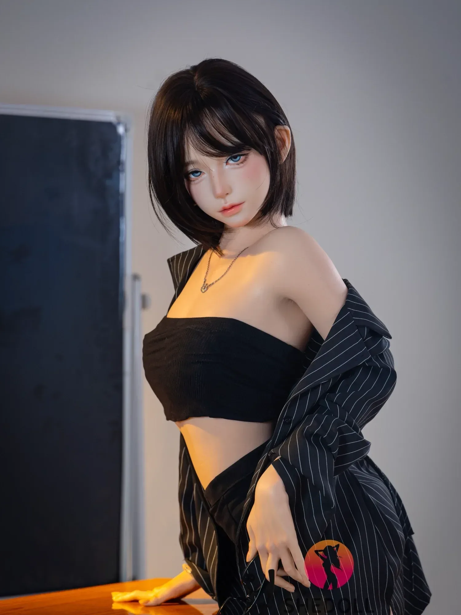 F6091—152cm\/5ft-38kg A Cup Asian ROS Small Breast Silicone Sex Doll | SHEDOLL view 10