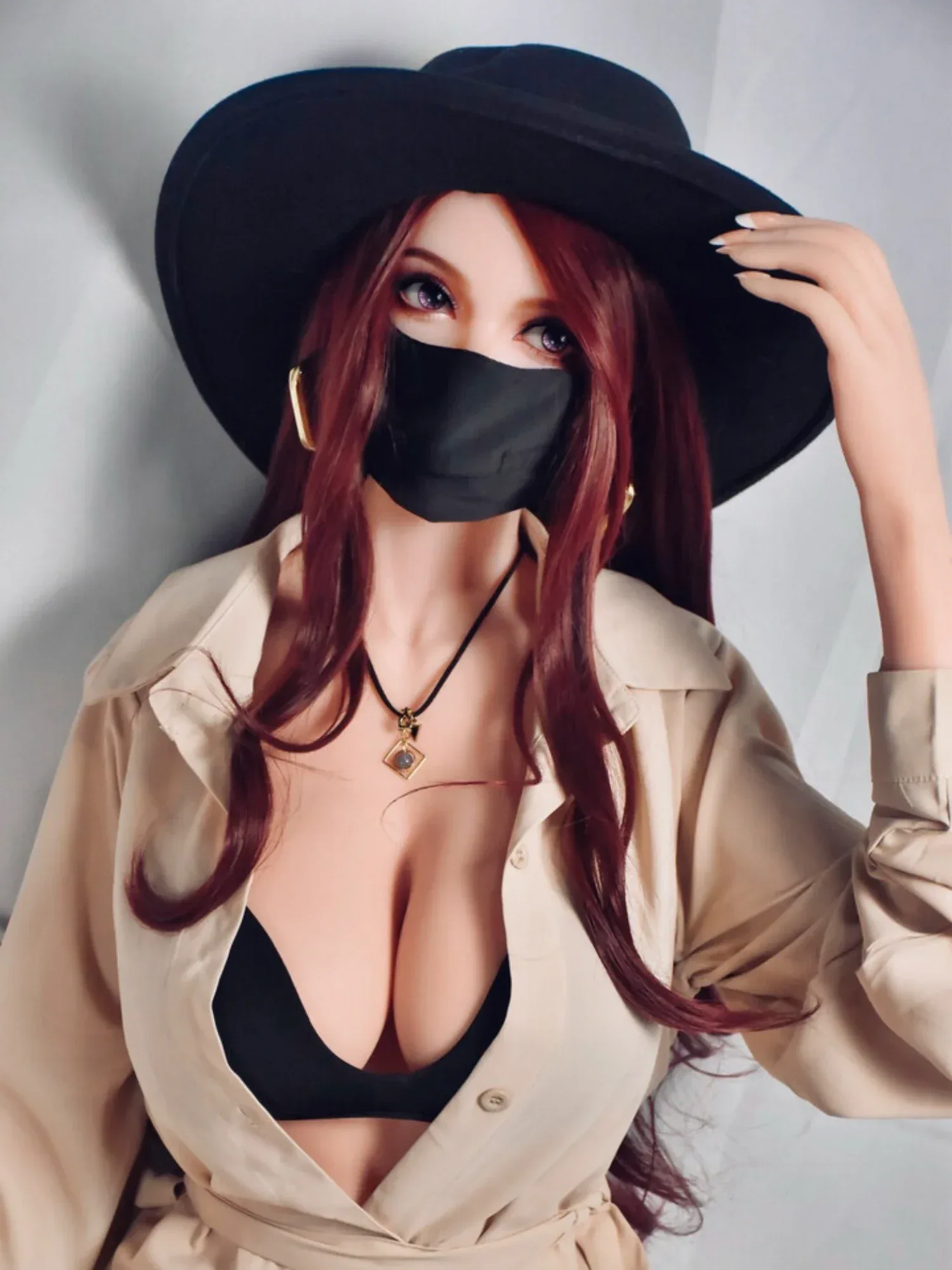 F549-Elsa Babe-150cm\/5ft Full Silicone Sexy Anime Sex Dolls