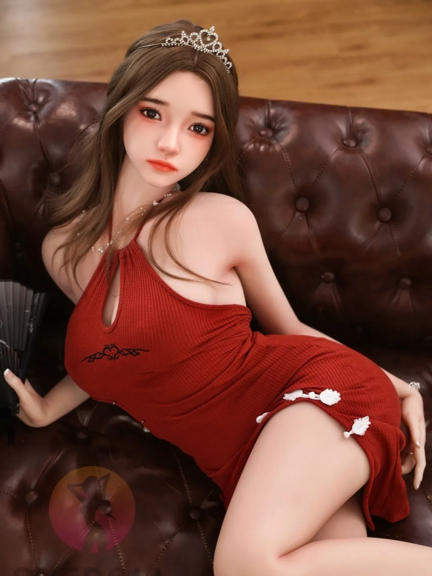 F5888—158cm\/5ft2-38kg C Cup Asian Silicone Head TPE Body Sex Doll | SHEDOLL