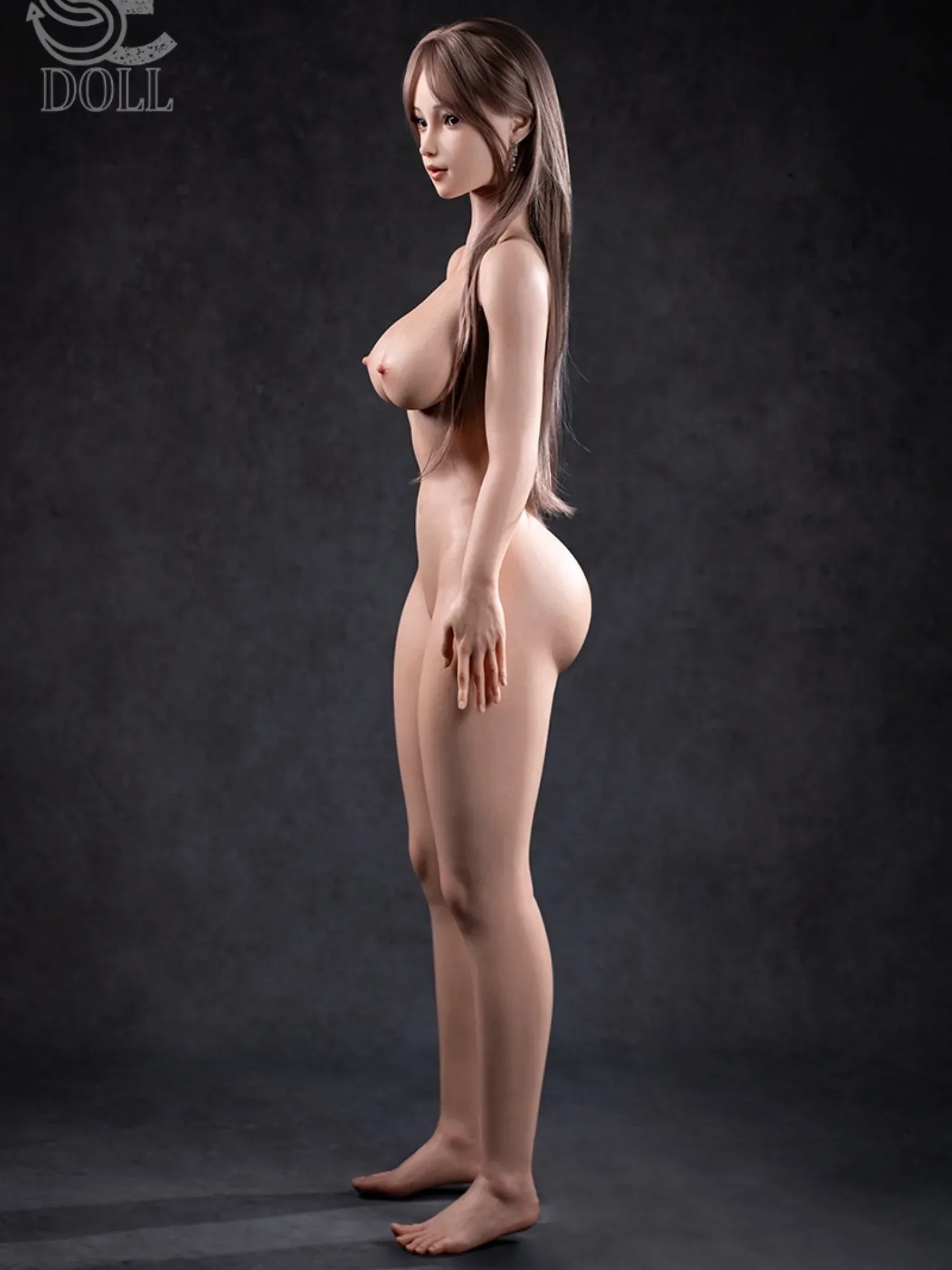F6324-T161cm(5.3ft)-34kg C Cup Realistic Skin Silicone Asian Sex Doll|SE Doll view 3