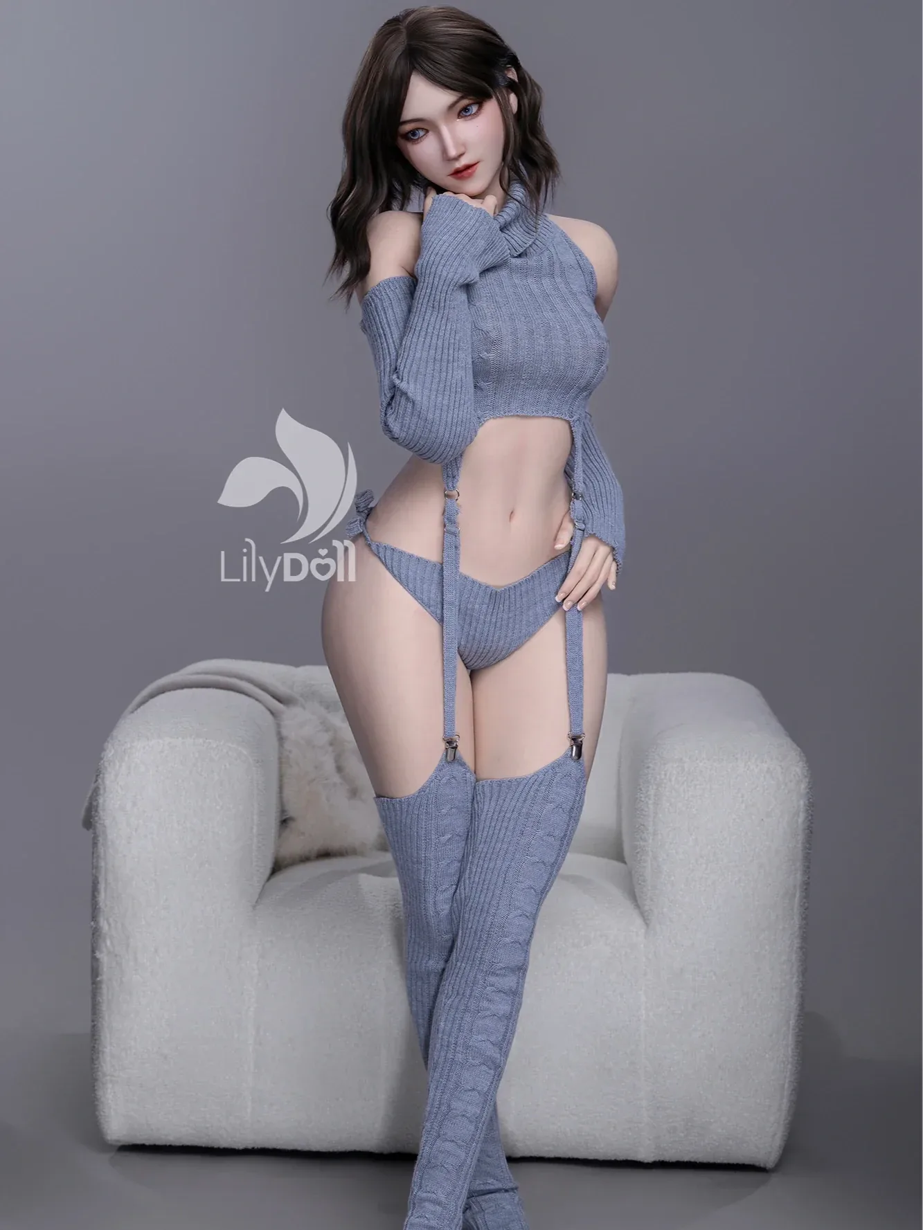 F7573—159cm\/5ft2-40kg B Cup TPE Body + Silicone Head Asian Sex Doll | LilyDoll view 4
