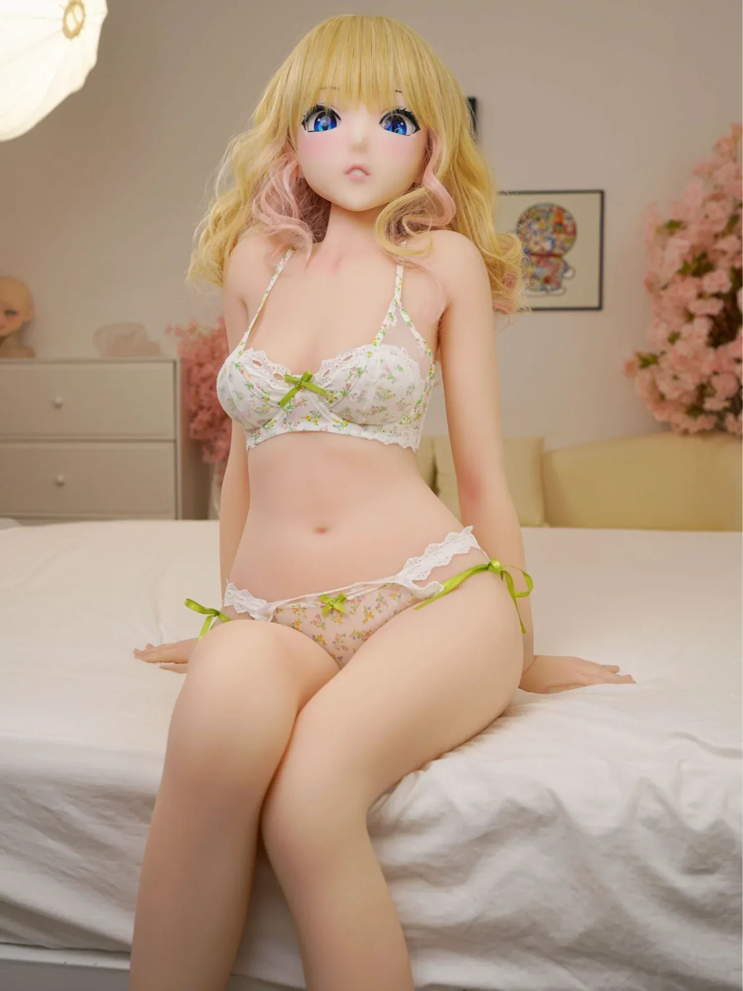 F9235-150cm(4ft11)-32.5kg Komachi B Cup S-TPE Animes Gel filled Hentai Life Sized Sex Dolls | IROKEBIJIN Doll view 5