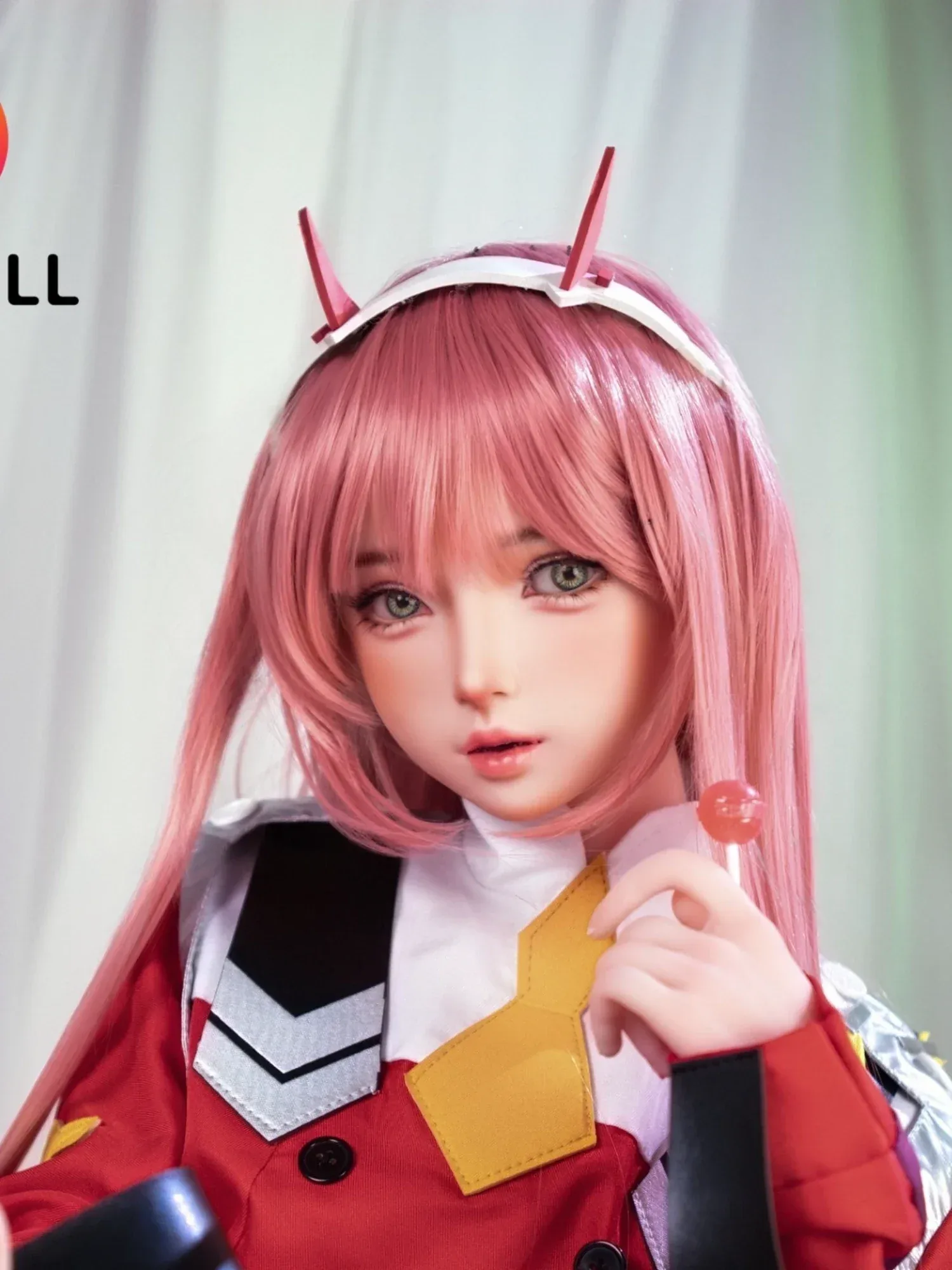 F6094—152cm\/5ft-33kg A Cup Flat Chest Asian ROS Silicone Head TPE Body Sex Doll | SHEDOLL view 3