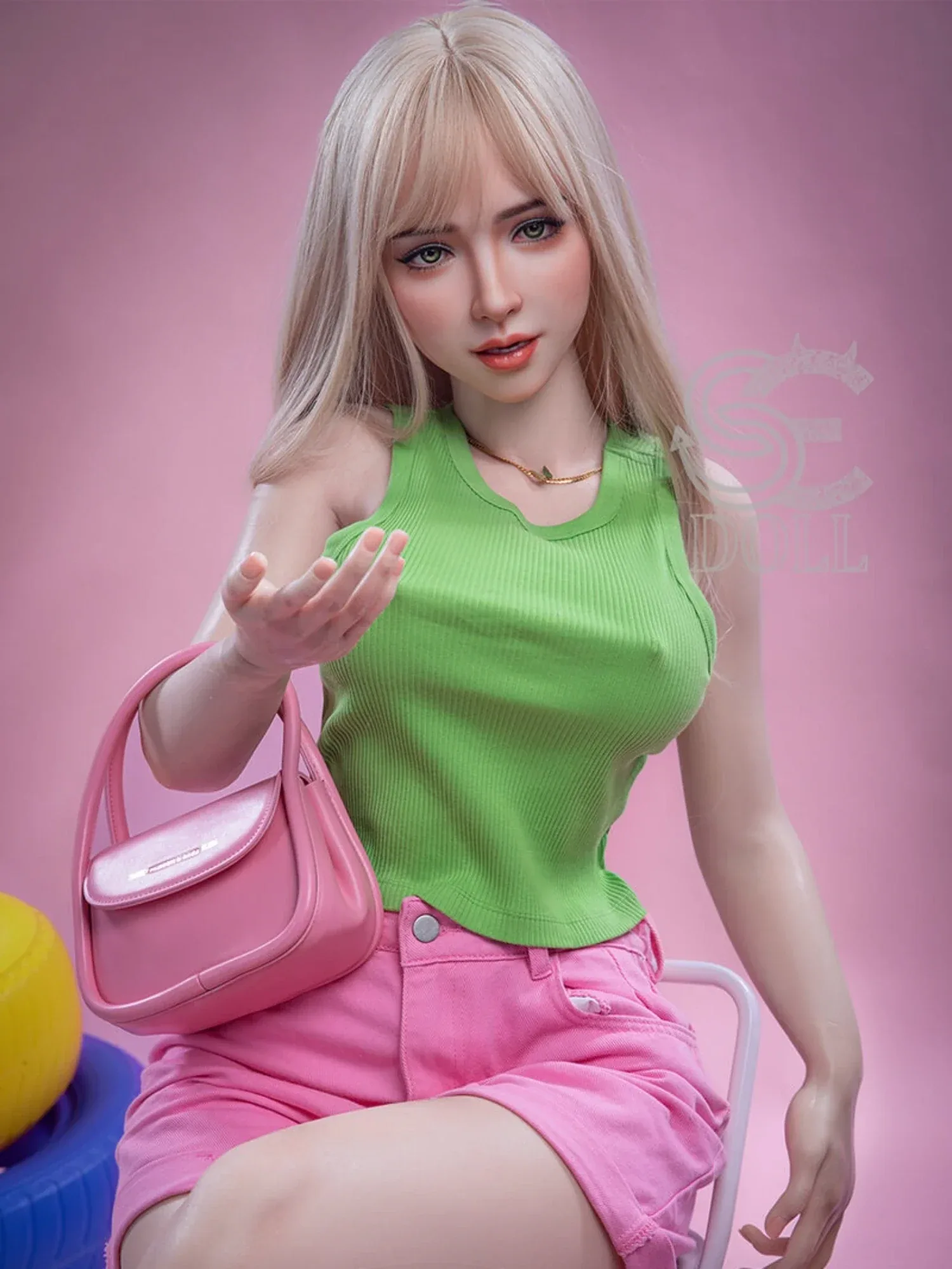 F4666-161cm(5ft4)-35kg E Cup Silicone Sexy Realistic Asian Sex Doll AI | SE Doll