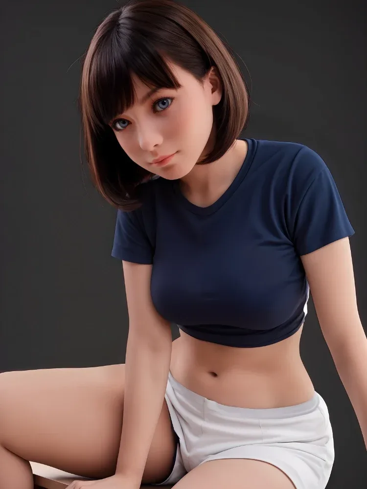 F4360-151cm(4ft11)-37kg F Cup Asian Silicone Head Mini Sex Doll | Aibei Doll view 2