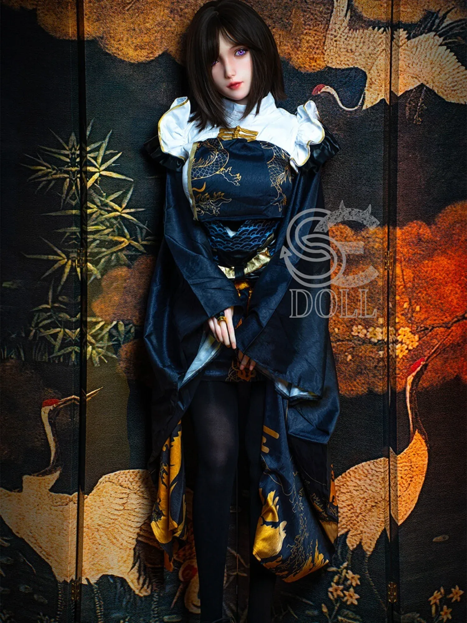 F4670-155cm(5ft1)-23kg Yuuki.I E Cup Silicone Anime Big Breasted Chinese AI Sex Doll Robot | SE Doll view 10