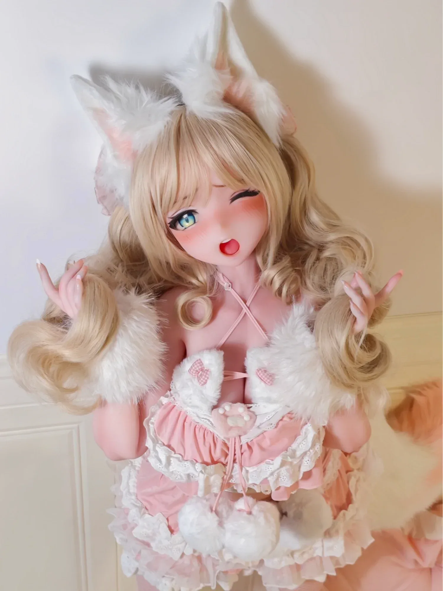 F9342-150cm\/5ft 27.5kg Cute Anime Hentai Life Size Sex Doll Silicone Head | Elsa Babe view 5