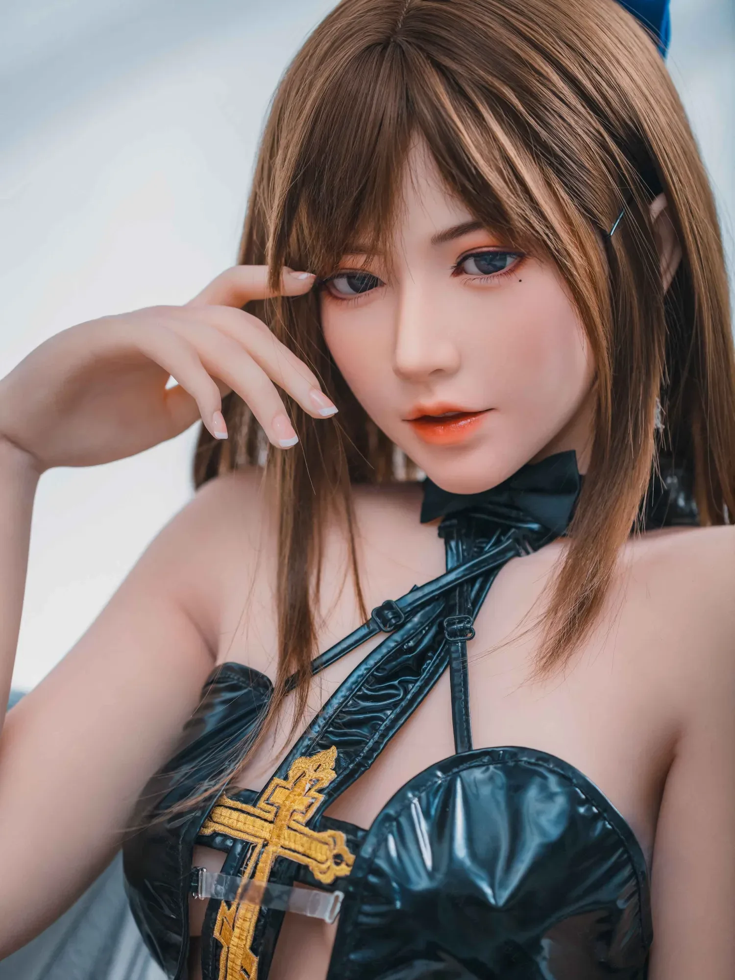 F4764-155Rcm(5.1ft)-37kg 2.0 A Cup Robot Silicone Head Adult Asian Chinese Sex Doll|Bezlya Doll view 7