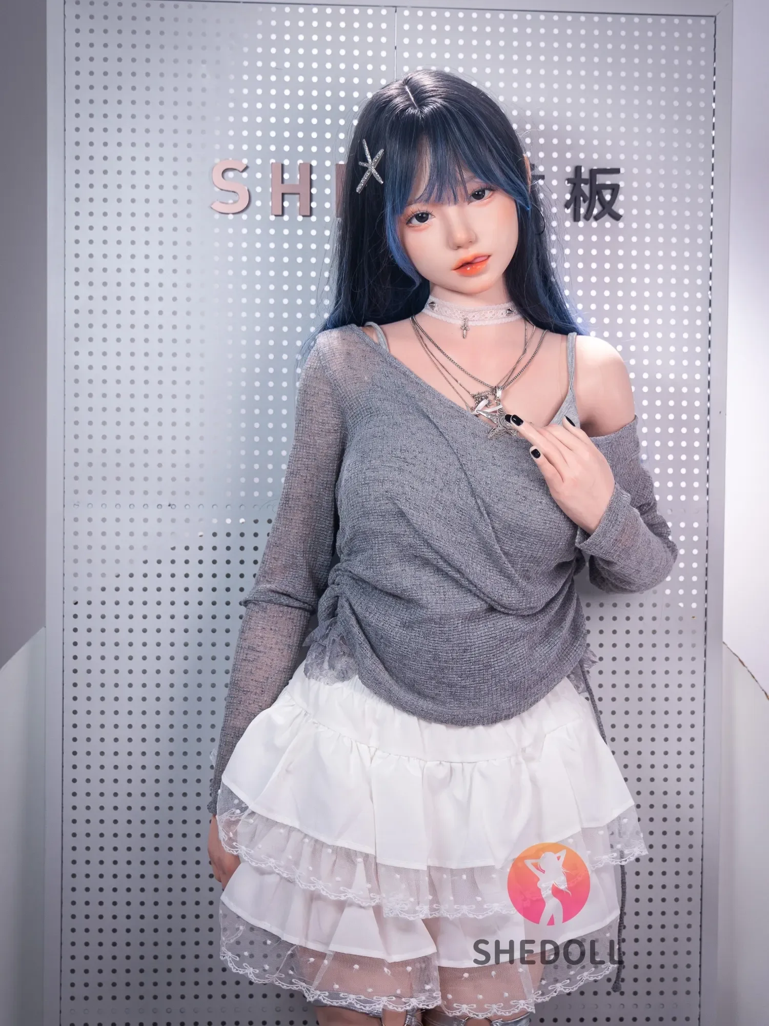F6172—168cm\/5ft5-47kg D Cup Lifelike Asian ROS Silicone Sex Doll | SHEDOLL view 12