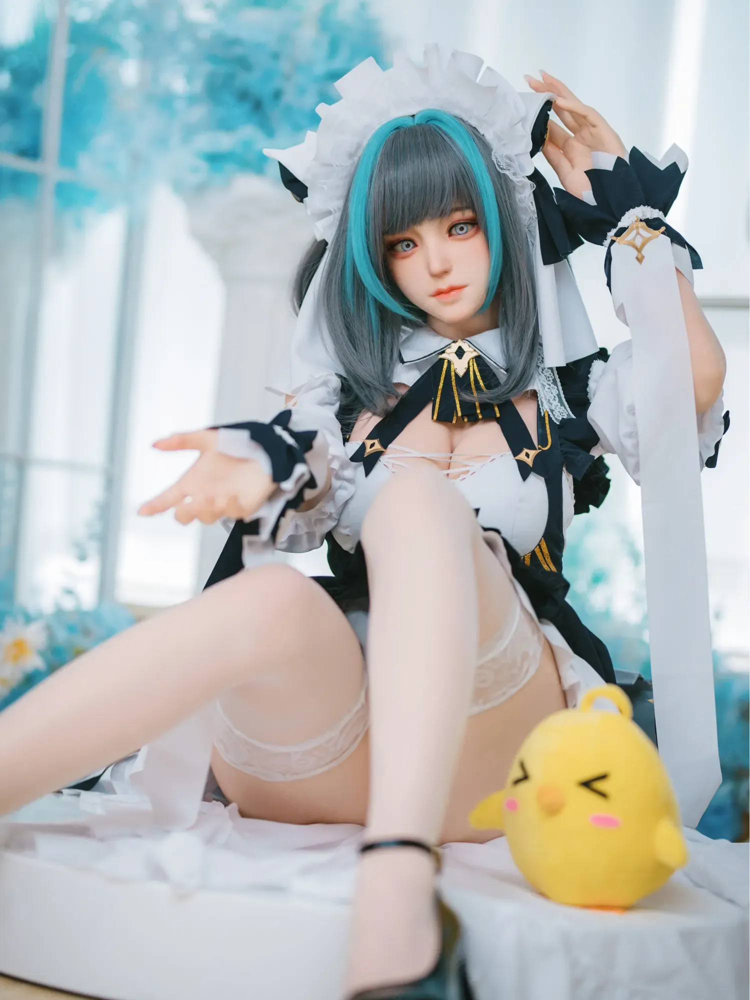 F4789-155Mcm(5.1ft)-38kg 2.2cf E Cup Mini ROS Silicone Anime Asian Adult Chinese Sex Doll|AITIA Doll view 3