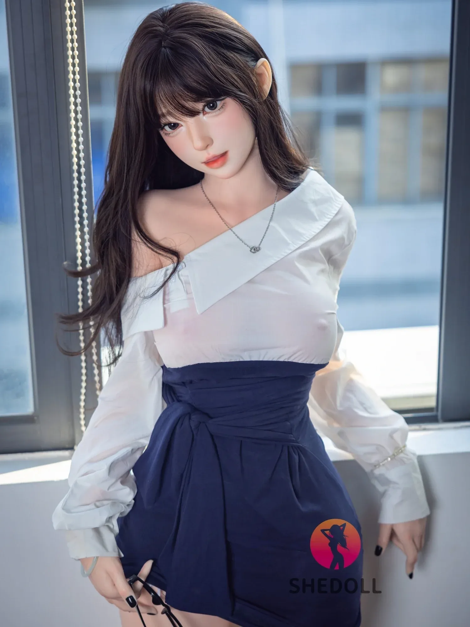 F6169—168cm\/5ft5-47kg D Cup Asian Sex Doll Porn Star ROS Silicone Sex Doll | SHEDOLL view 4