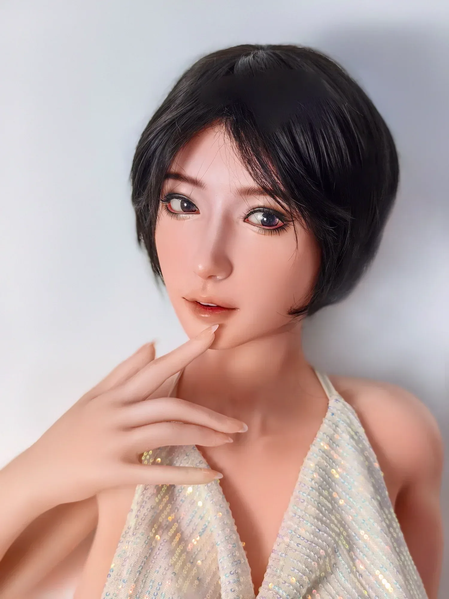 F3807-165cm\/5ft4 Ishihara Minako Silicone Chinese Sex Doll | Elsa Babe view 10