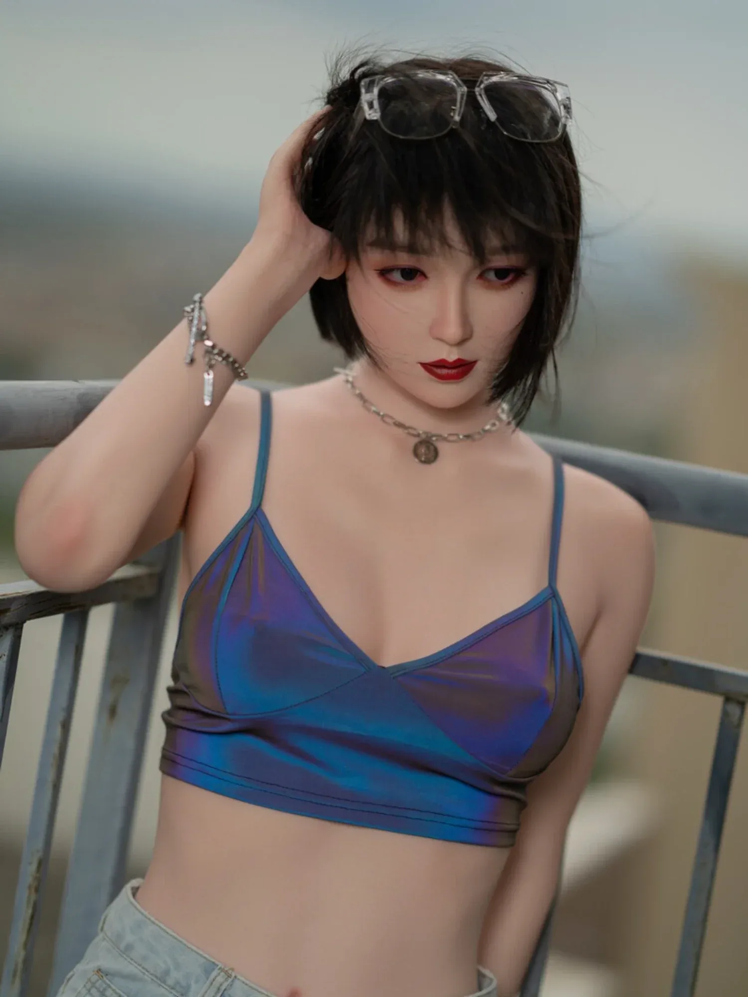 F4642—170cm(41kg) C Cup Realistic Silicone Chinese Sex Dolls For Men | Zelex Doll view 12