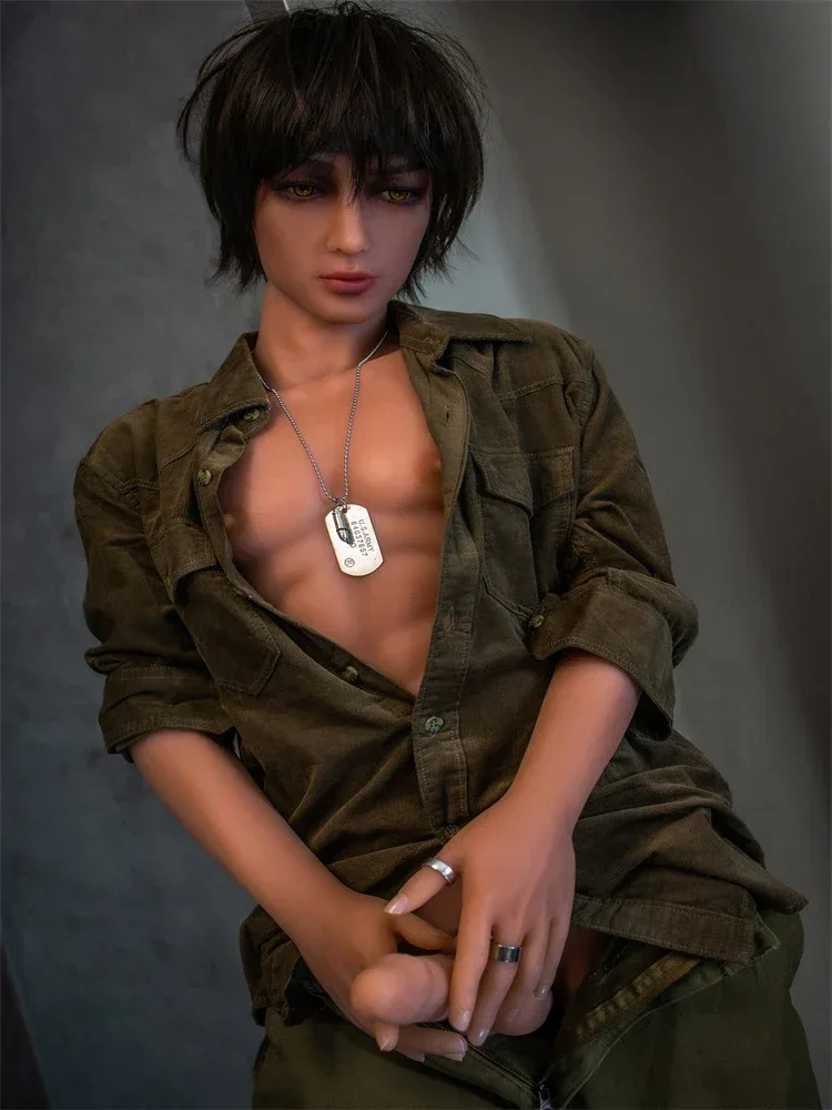F1671-160cm(5ft3)-34kg Customizable TPE Femboy Sex Doll - Aibei Doll view 3