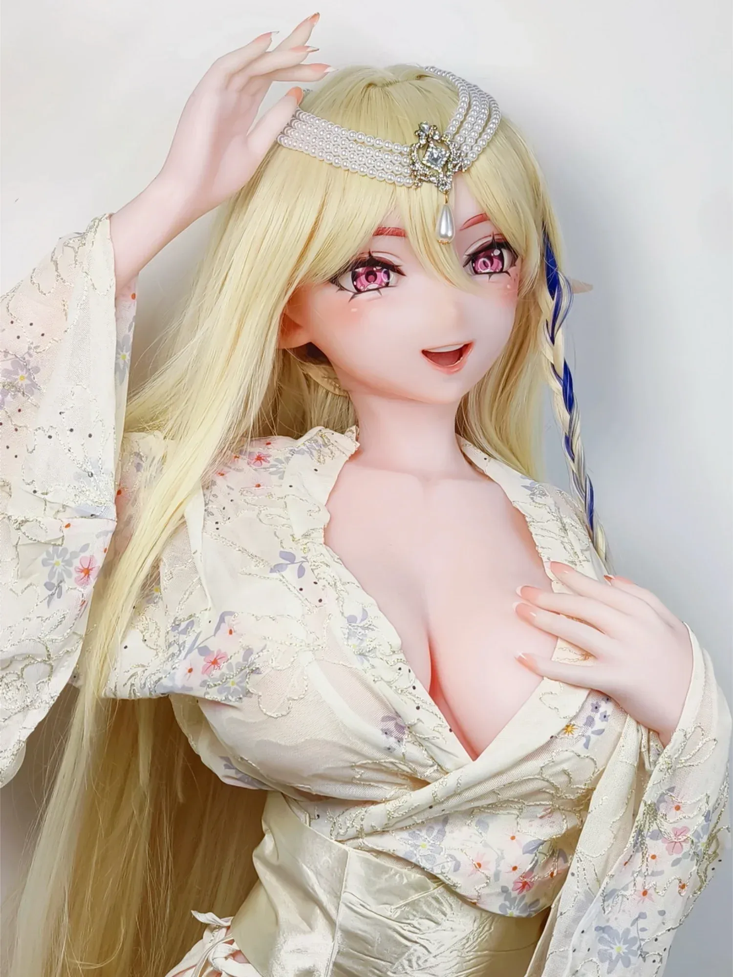 F9252-150cm\/5ft-27.5kg Silicone Head Anime life size sex doll | Elsa Babe view 9