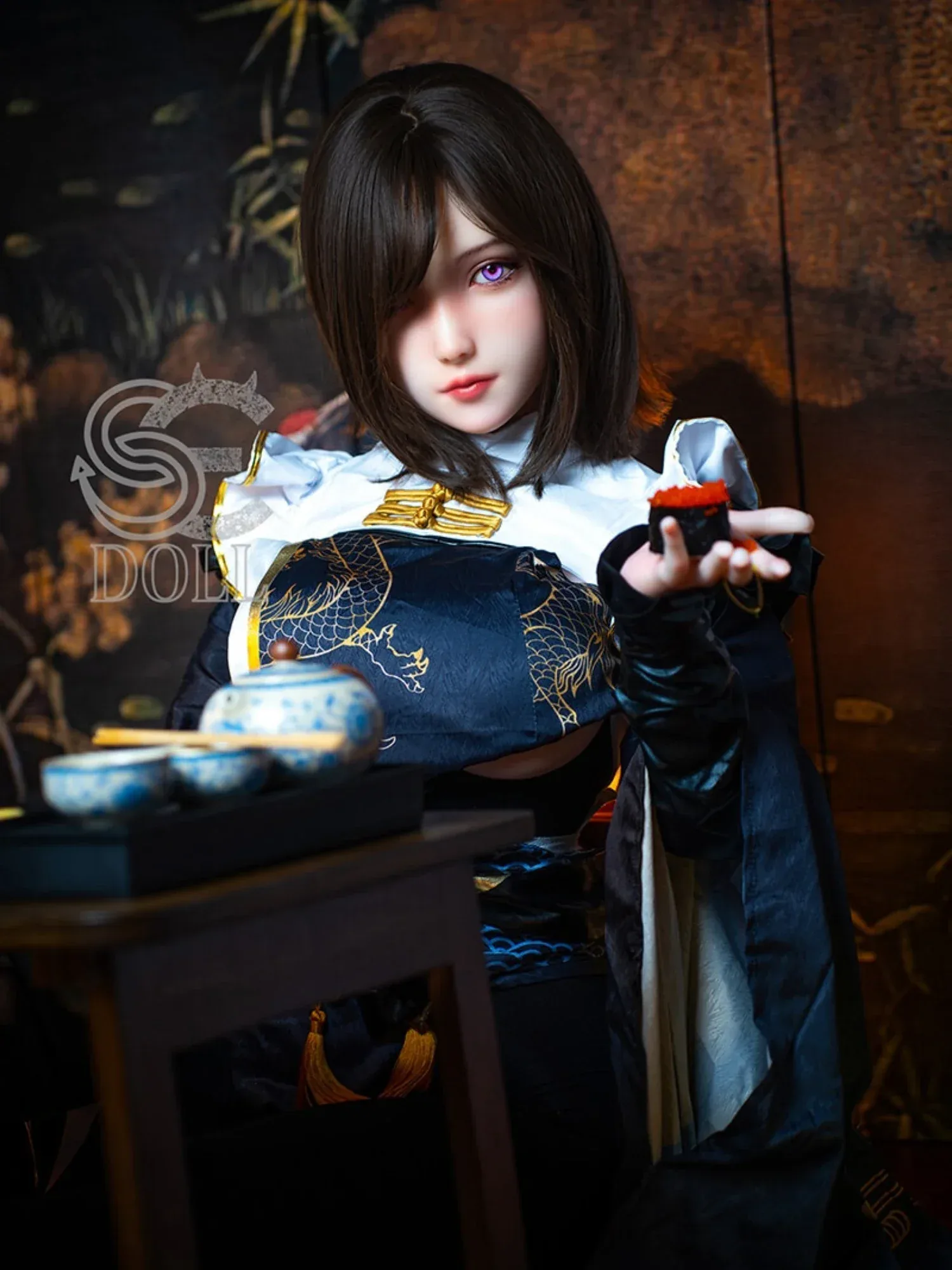 F4670-155cm(5ft1)-23kg Yuuki.I E Cup Silicone Anime Big Breasted Chinese AI Sex Doll Robot | SE Doll