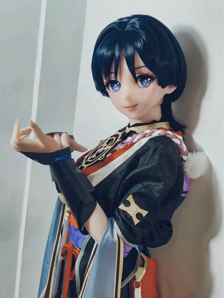 F5598-150cm\/5ft-27.5kg Anime Silicone Femboy Sex Doll - Slim Anime Pretty Boy Body | Elsa Babe view 12