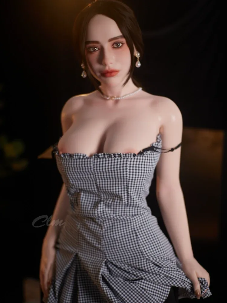 F4903-163cm(5ft3)-35.6kg E Cup Tiffany Asian Silicone Sex Doll丨Climax Doll Ultra view 8