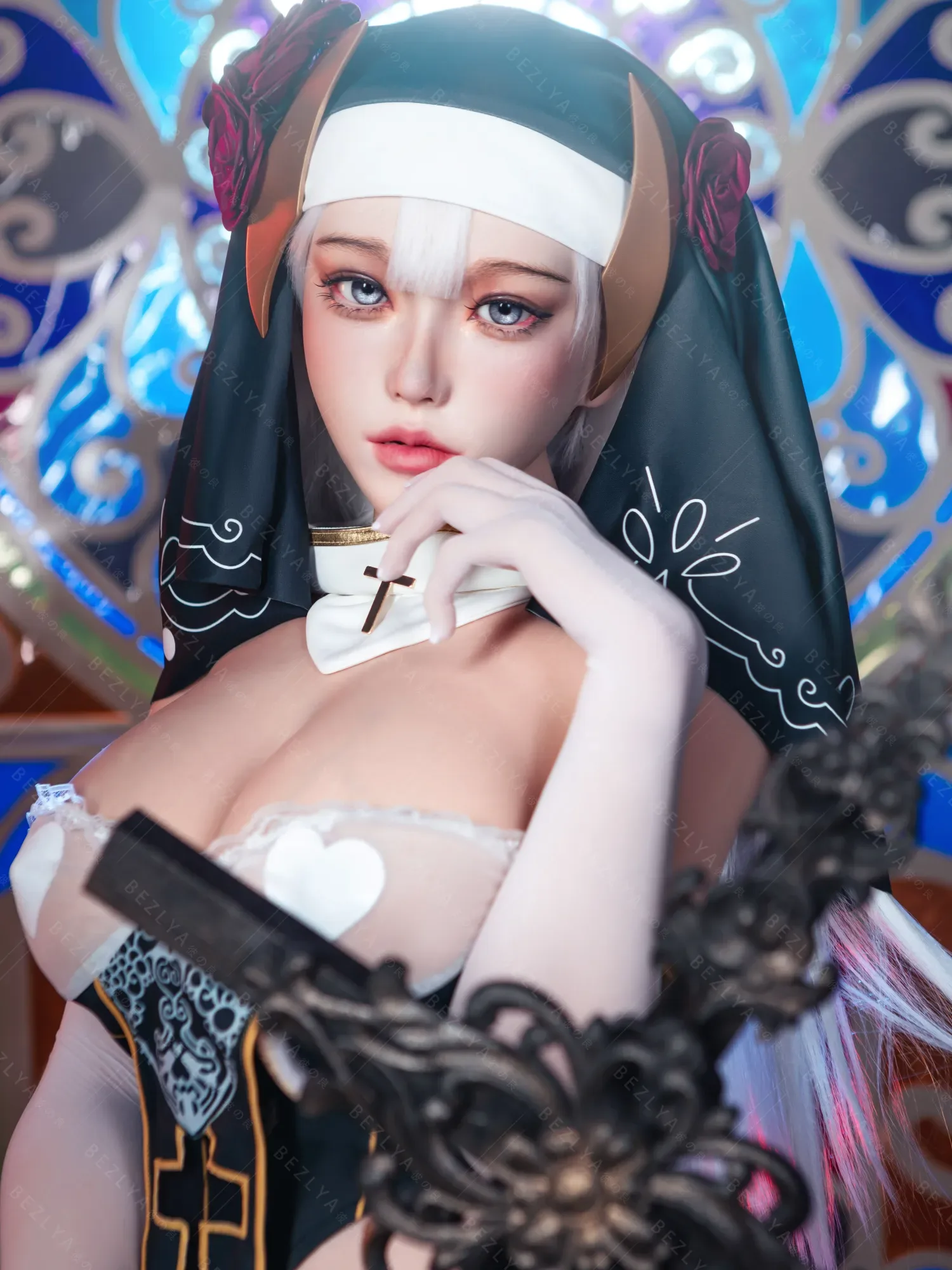 F5934-155Mcm(5.1ft)-38kg 2.2cf E Cup Mini ROS Silicone Japanese Mini Sex Doll Anime |AITIA Doll view 10