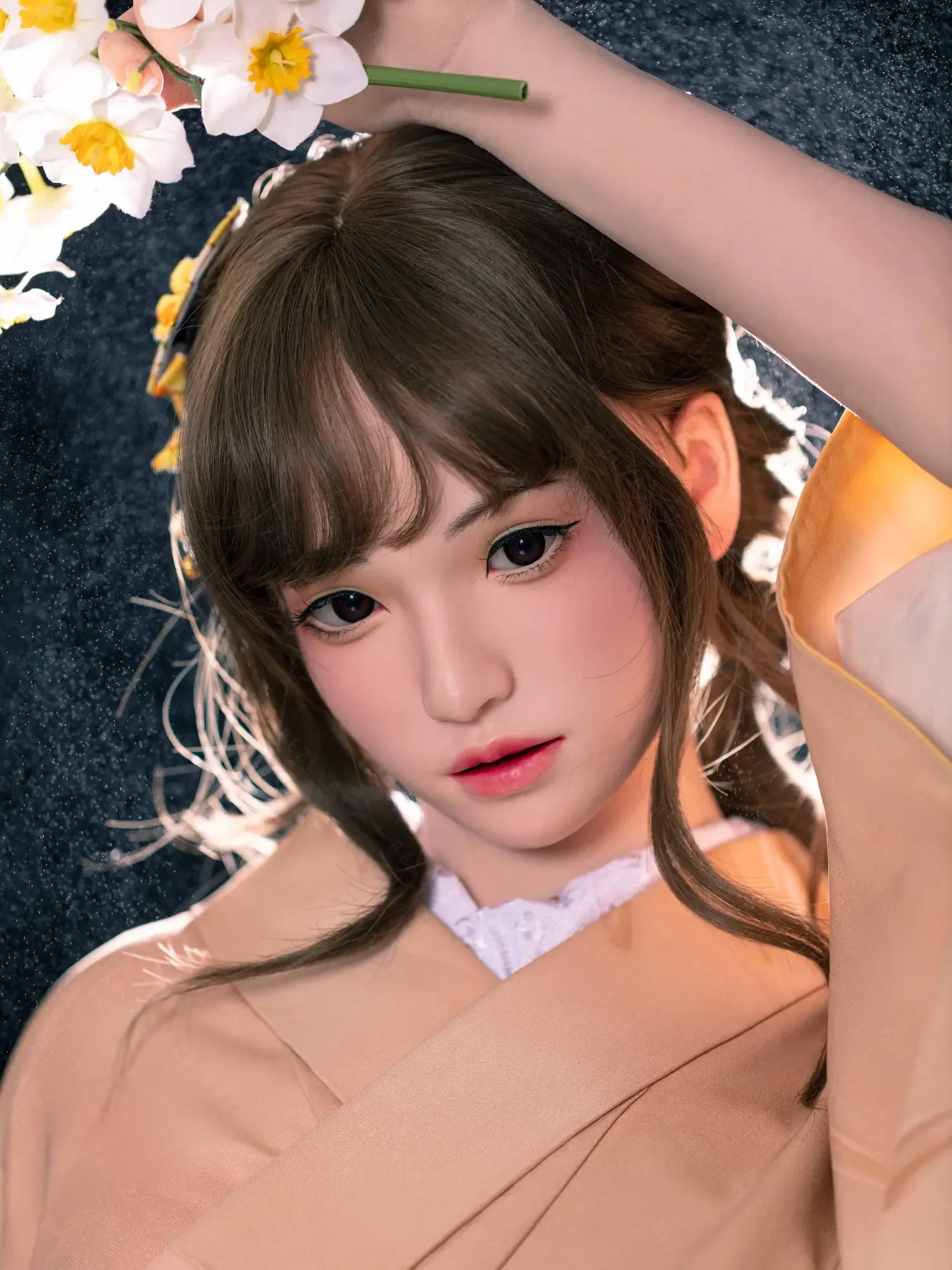 F4780-162cm(5.4ft)-39.5kg 2.2u B Cup Asian Real Silicone Japanese Sex Doll|AITIA Doll view 7