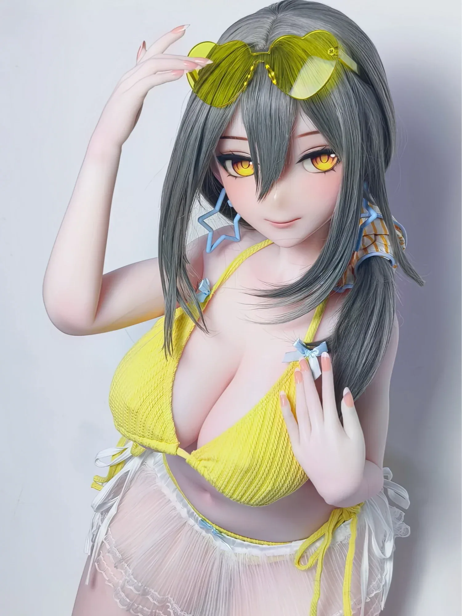 F9414-151cm\/4ft11-29kg Silicone Anime Hentai Sex Doll | Elsa Babe view 10