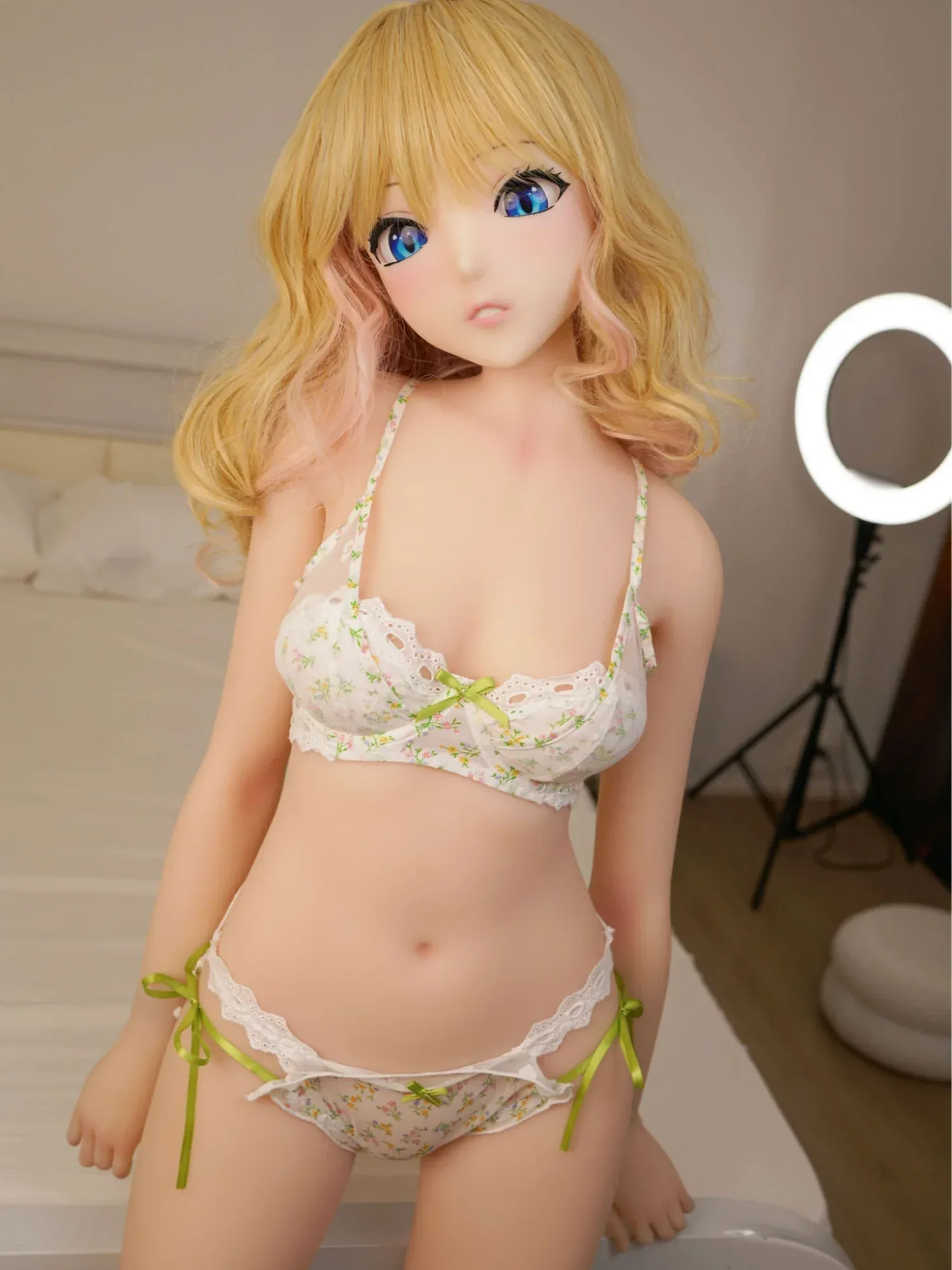 F9235-150cm(4ft11)-32.5kg Komachi B Cup S-TPE Animes Gel filled Hentai Life Sized Sex Dolls | IROKEBIJIN Doll view 4