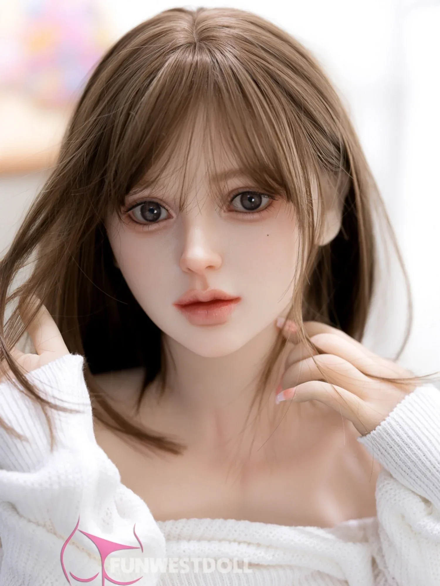 F2351-152cm(5ft）D Cup Petite White Lily TPE Chinese Sex Doll Asian｜Fun West Doll view 8