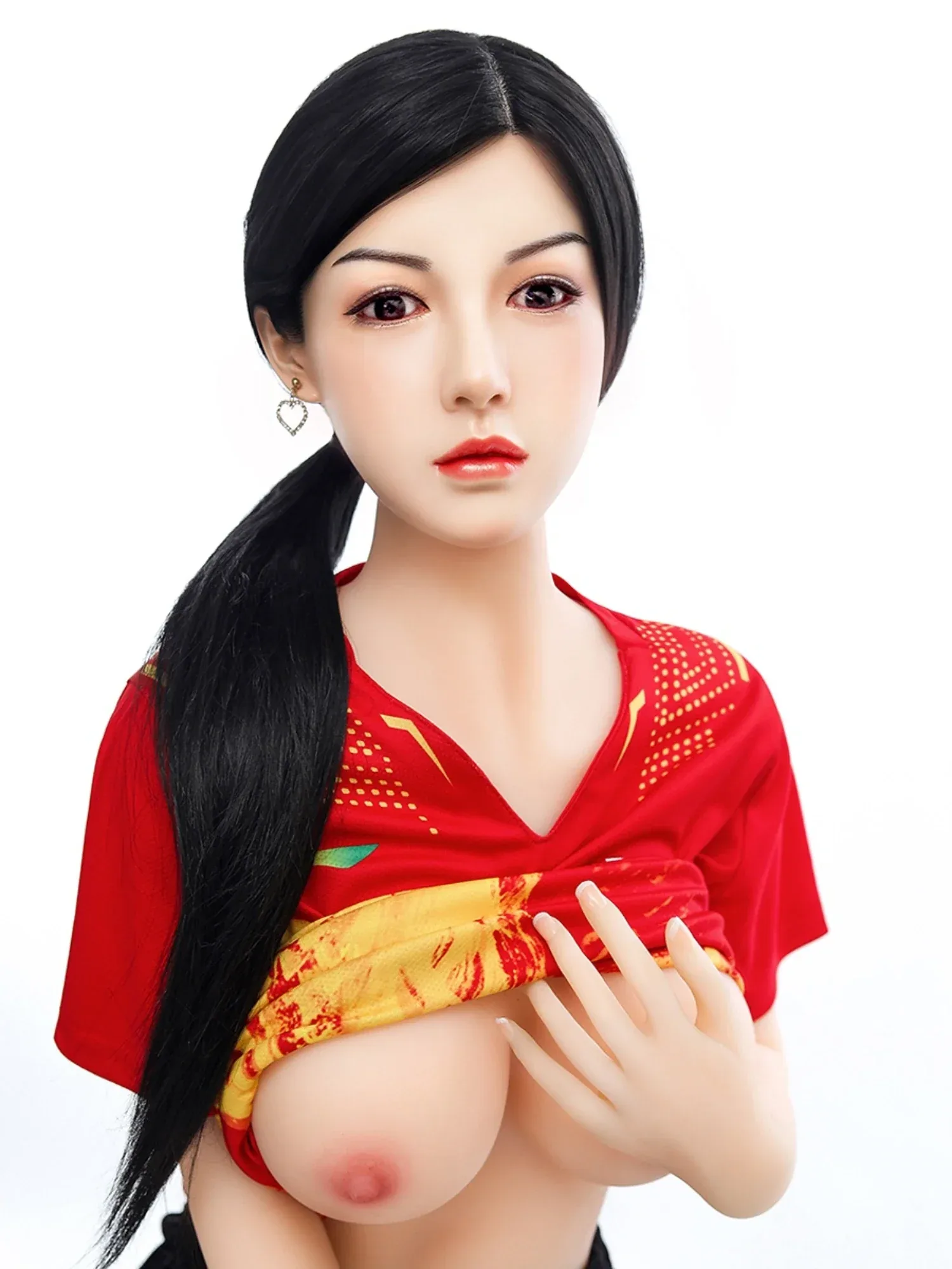 F4637-158cm\/5ft2-33kg D Cup Lifelike Silicone Head Chinese Sex Doll | SY Doll view 2