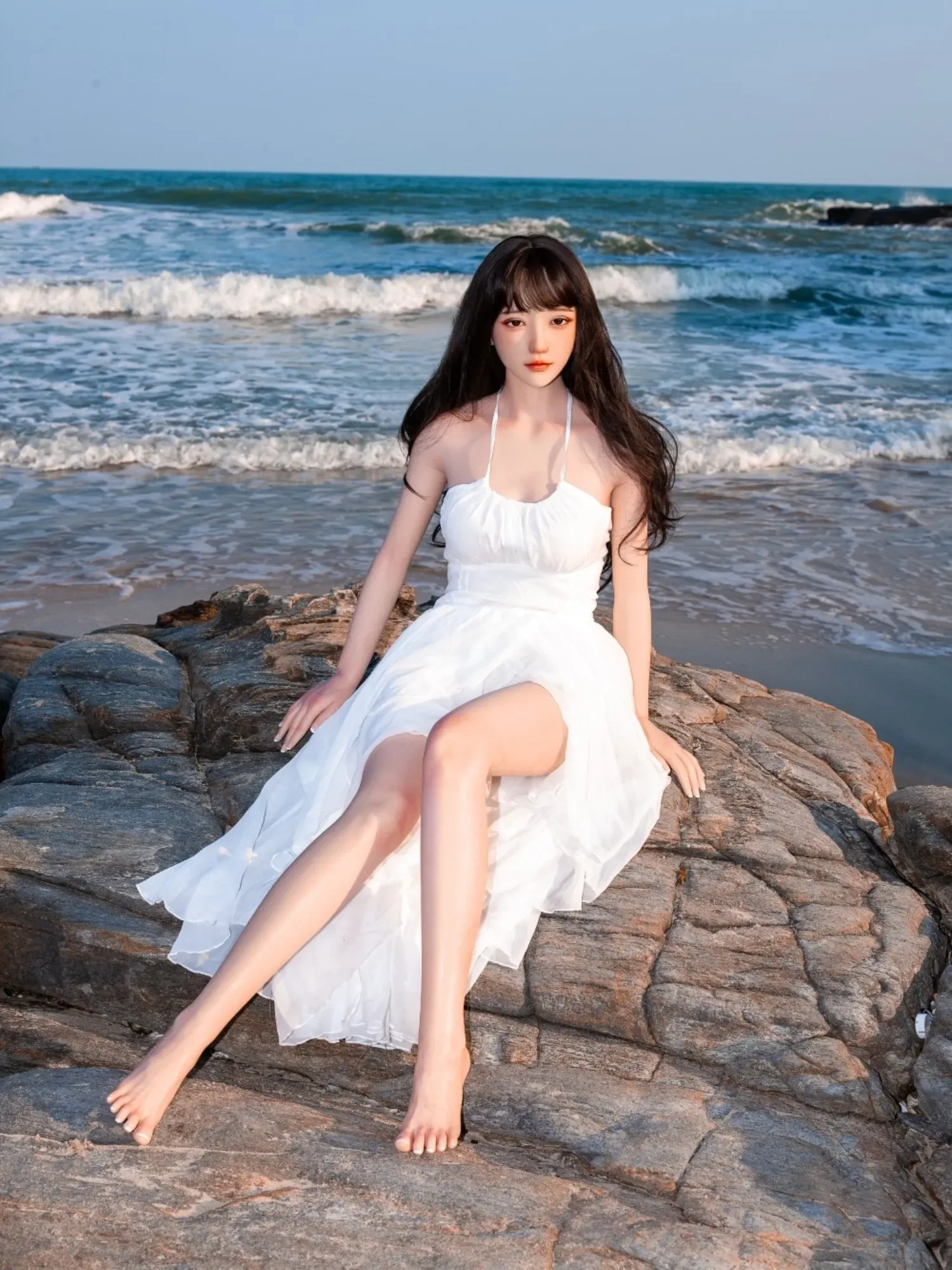F5886—158cm\/5ft2-38kg C Cup Asian Silicone Head TPE Body Sex Doll | SHEDOLL view 6