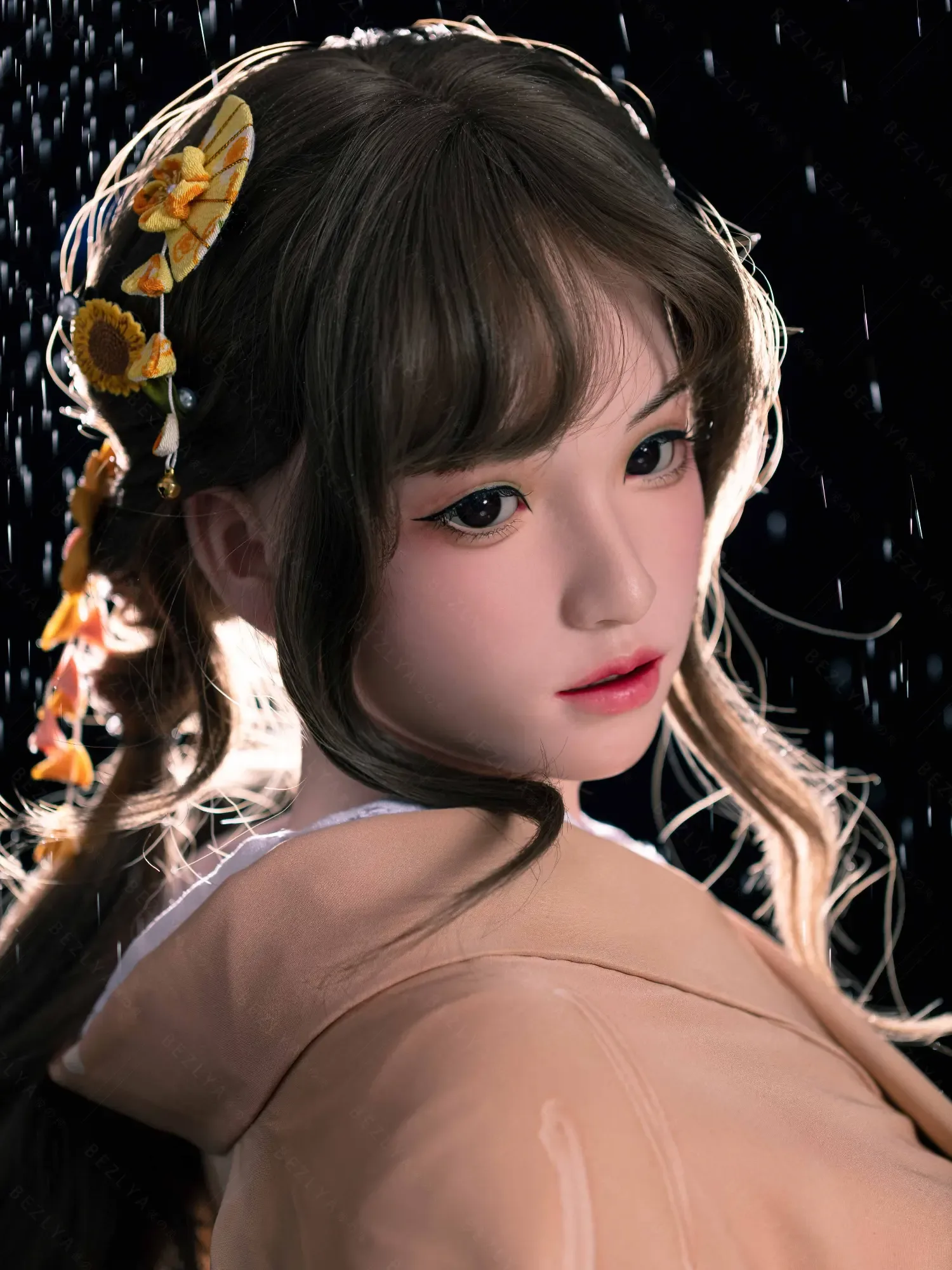 F4780-162cm(5.4ft)-39.5kg 2.2u B Cup Asian Real Silicone Japanese Sex Doll|AITIA Doll view 6
